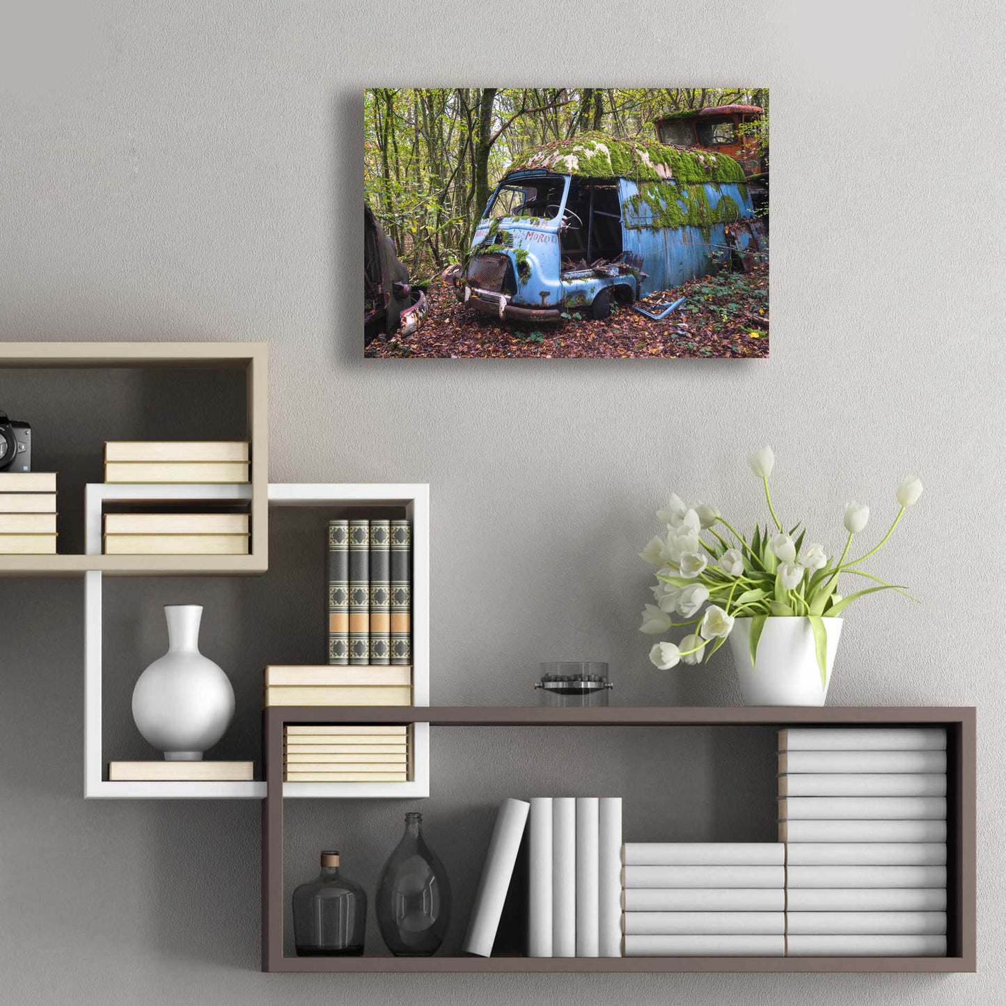 Epic Art 'Van Life' by Roman Robroek Acrylic Glass Wall Art,24x16