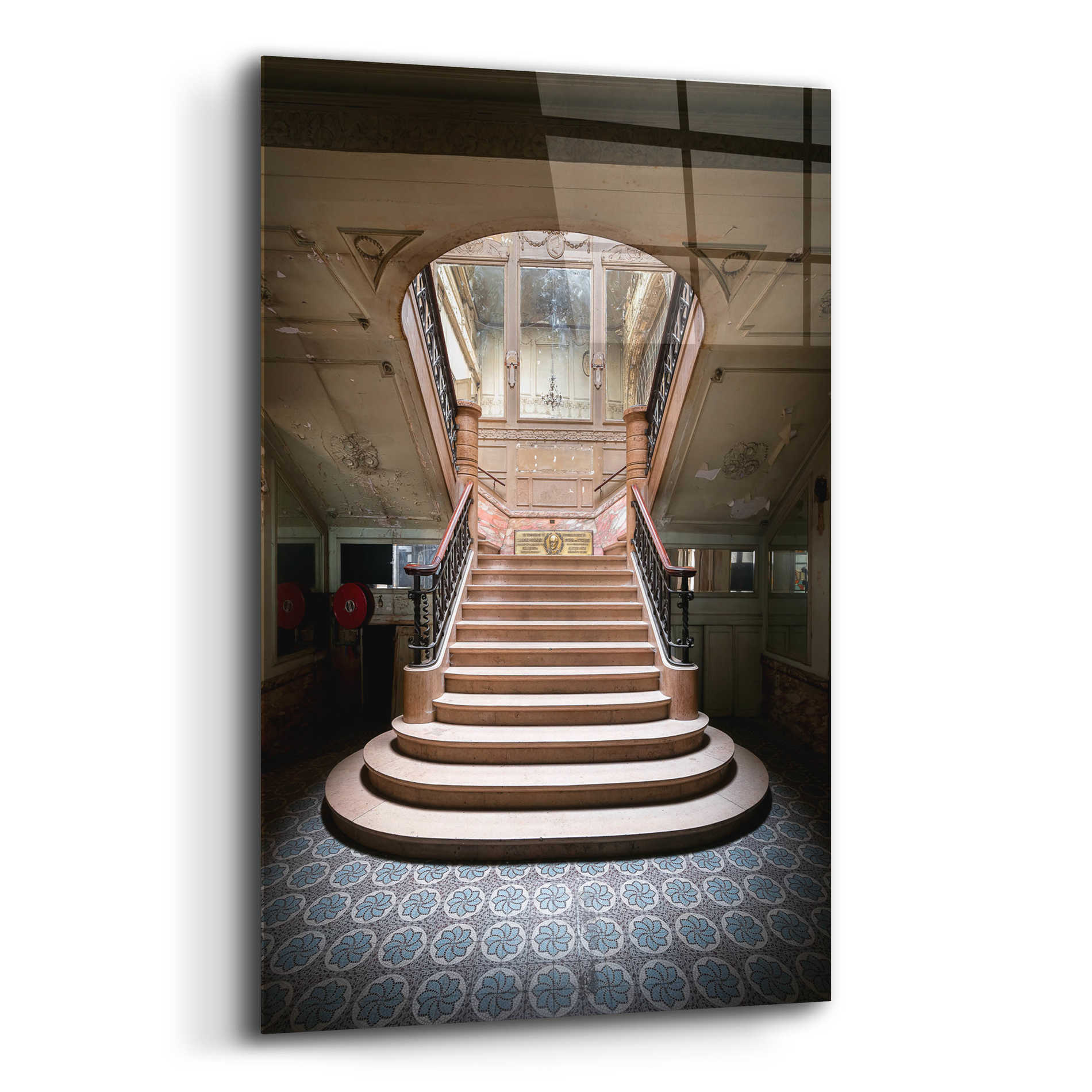 Epic Art 'Light On The Staircase' by Roman Robroek Acrylic Glass Wall Art,12x16