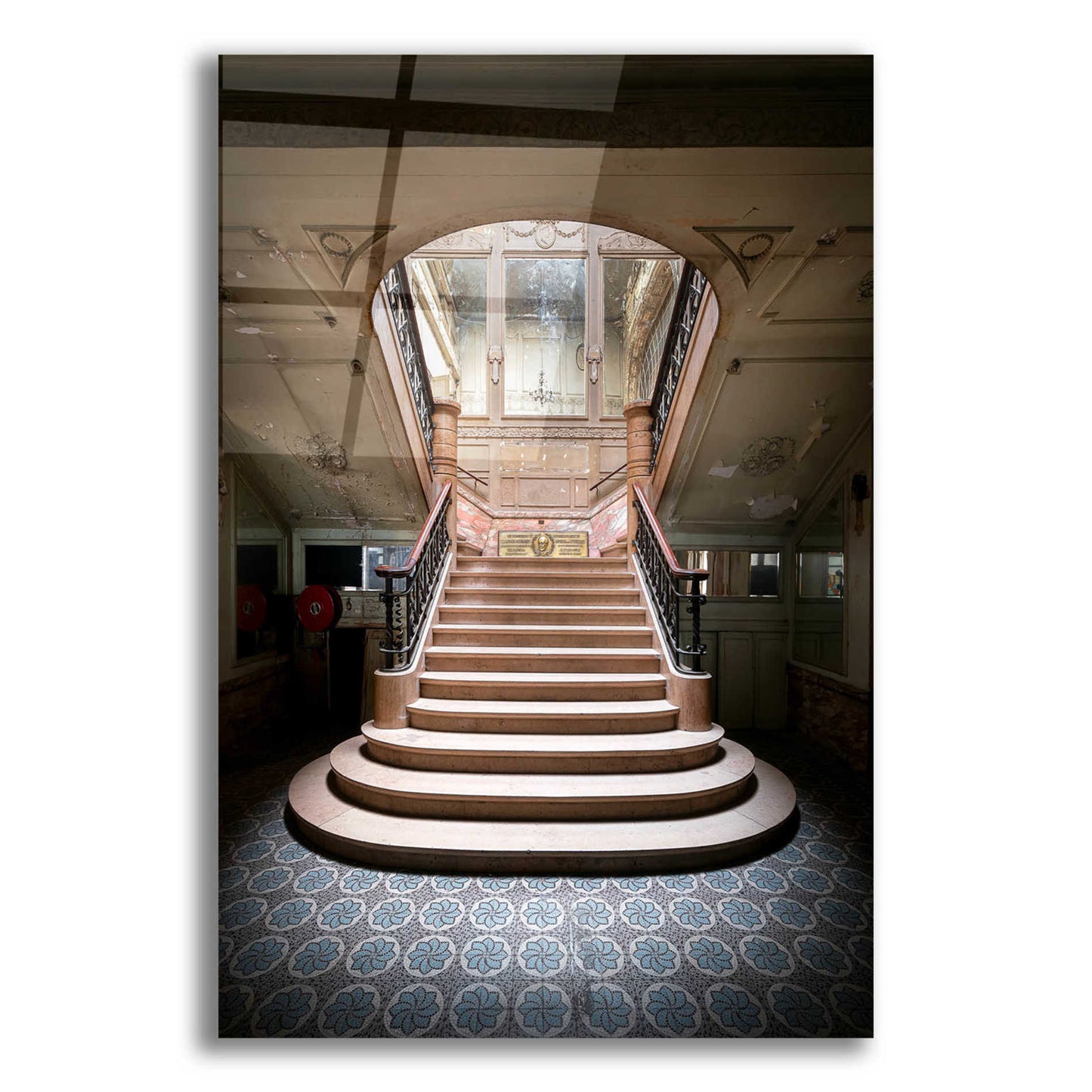 Epic Art 'Light On The Staircase' by Roman Robroek Acrylic Glass Wall Art,12x16