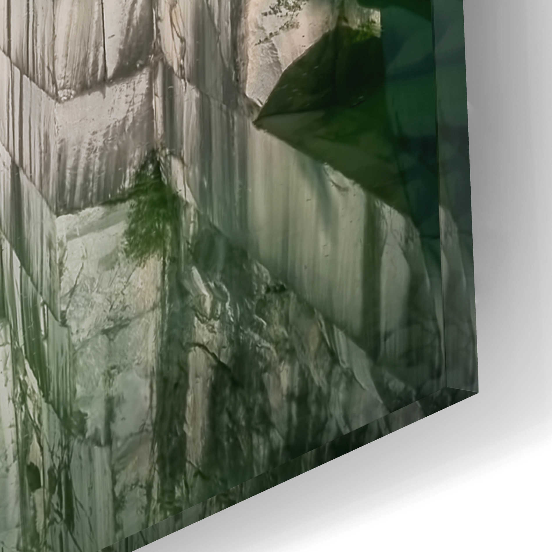 Epic Art 'Italian Marble' by Roman Robroek Acrylic Glass Wall Art,12x16