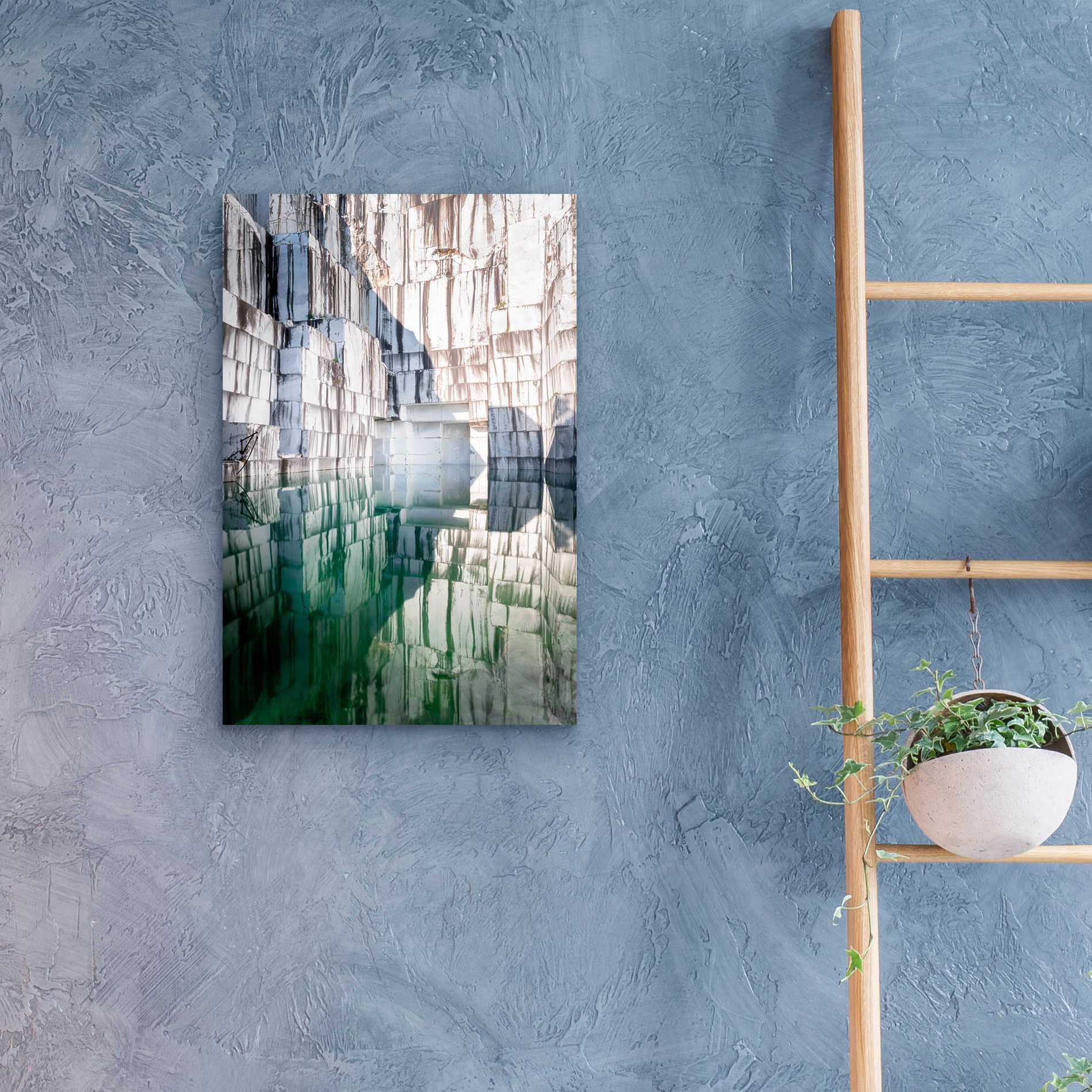 Epic Art 'Marble Quarry' by Roman Robroek Acrylic Glass Wall Art,16x24