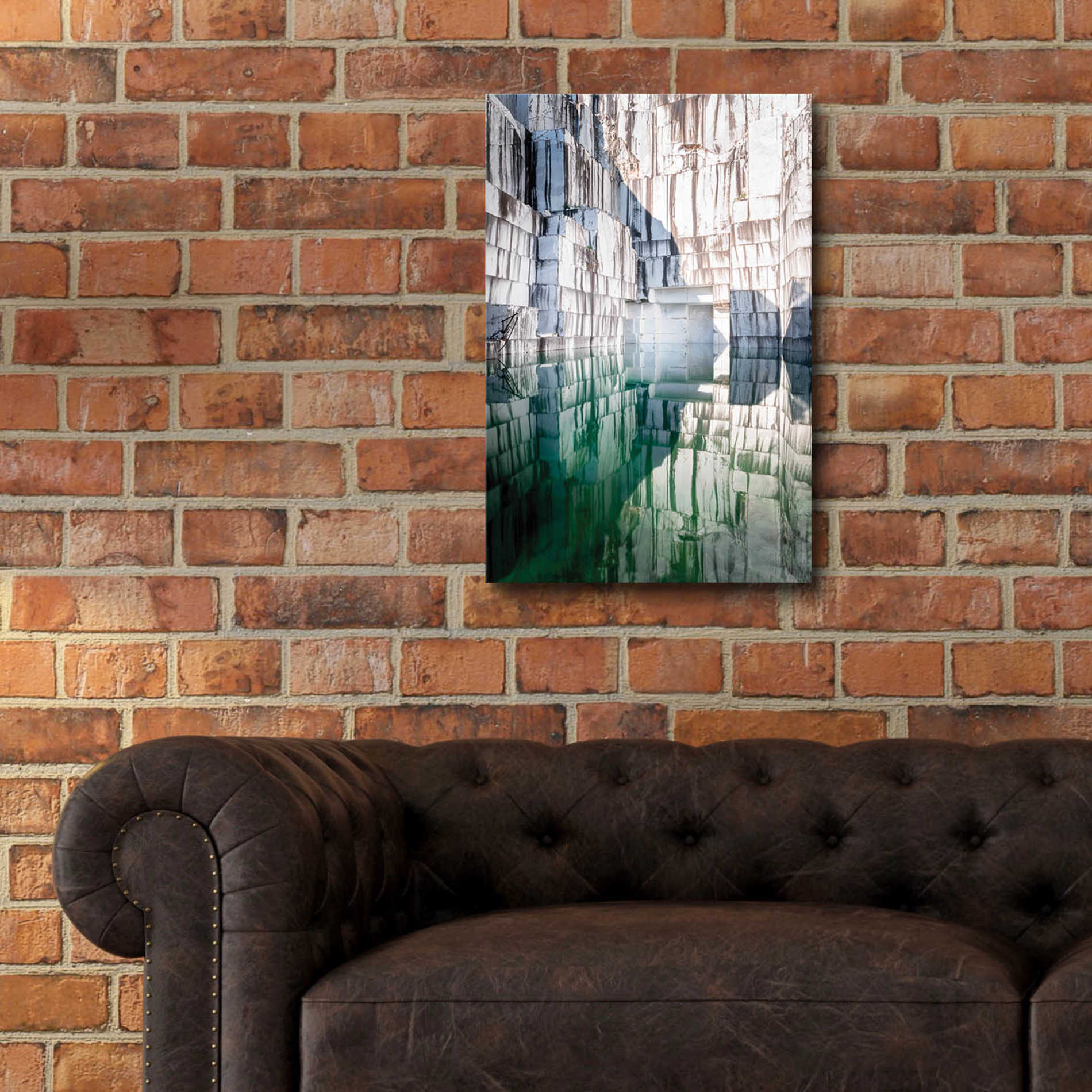 Epic Art 'Marble Quarry' by Roman Robroek Acrylic Glass Wall Art,16x24