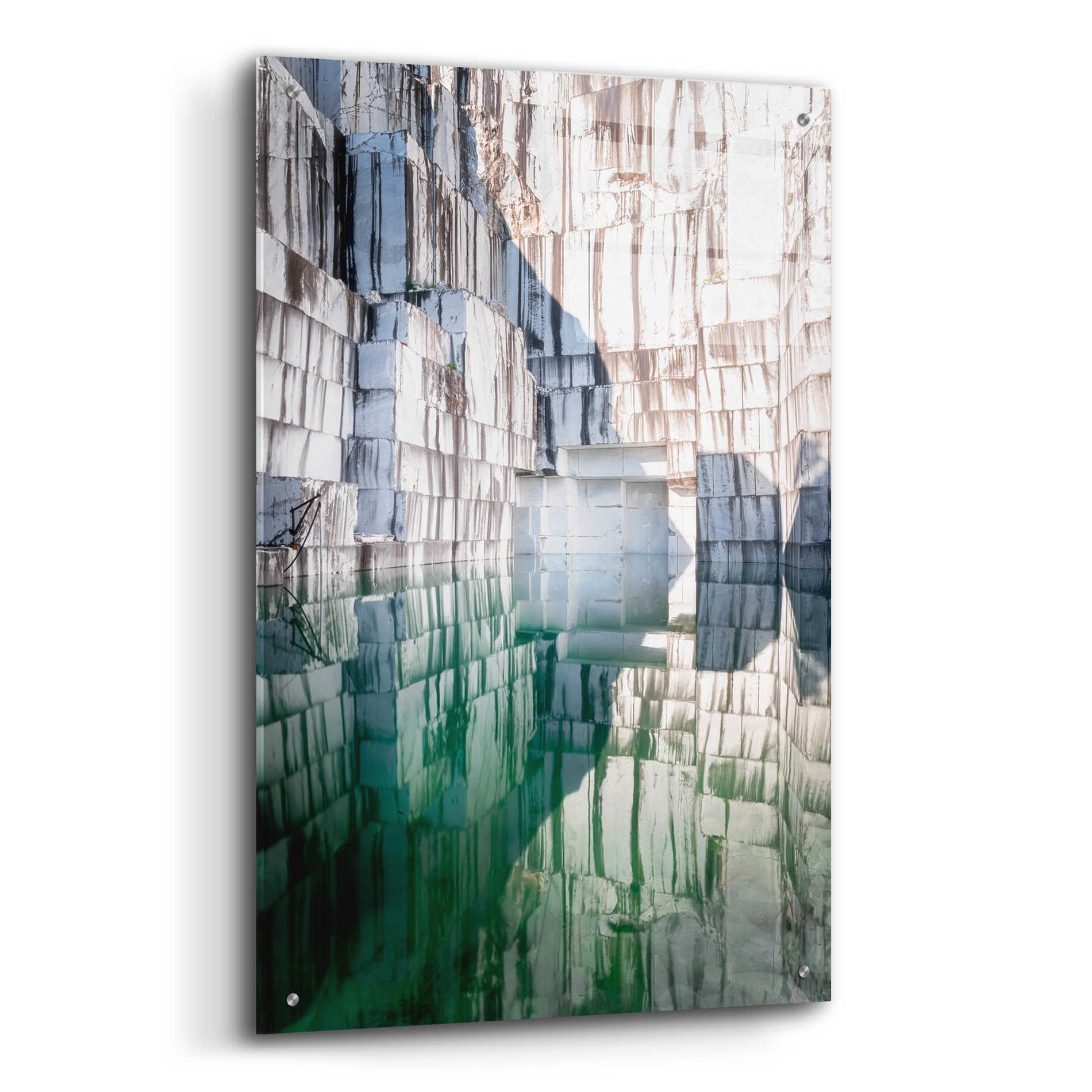 Epic Art 'Marble Quarry' by Roman Robroek Acrylic Glass Wall Art,24x36