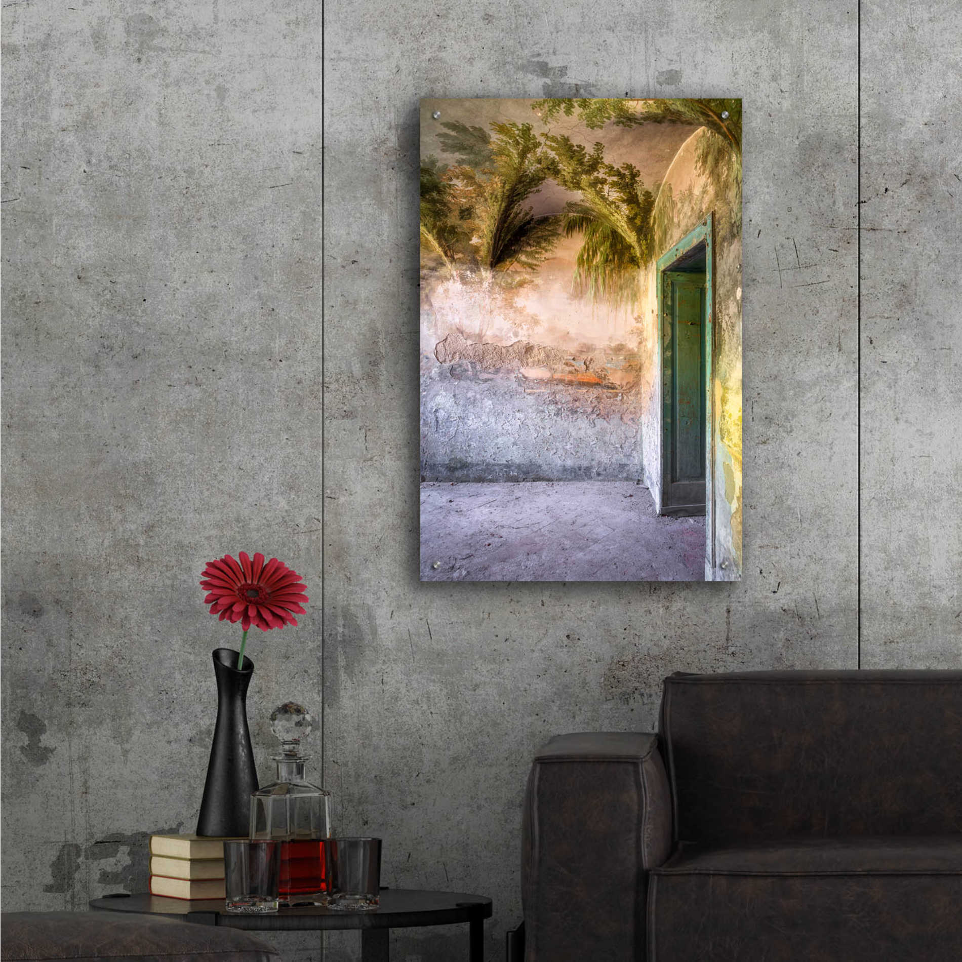 Epic Art 'Tropical Room' by Roman Robroek Acrylic Glass Wall Art,24x36