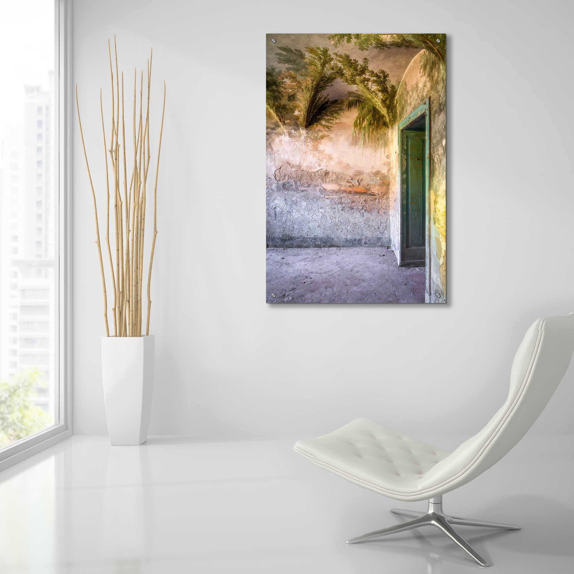 Epic Art 'Tropical Room' by Roman Robroek Acrylic Glass Wall Art,24x36