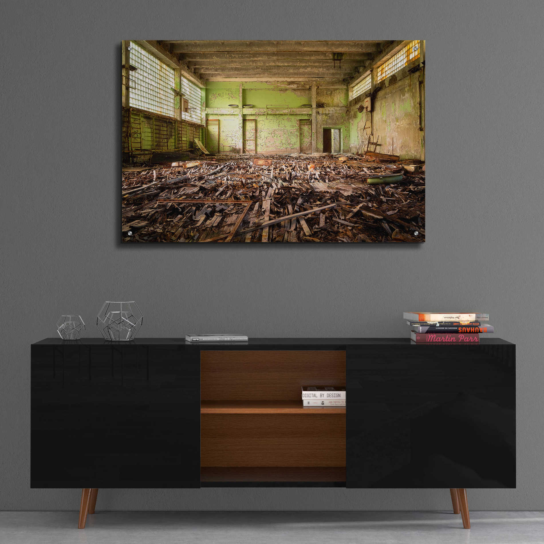 Epic Art 'Radiation Gym' by Roman Robroek Acrylic Glass Wall Art,36x24