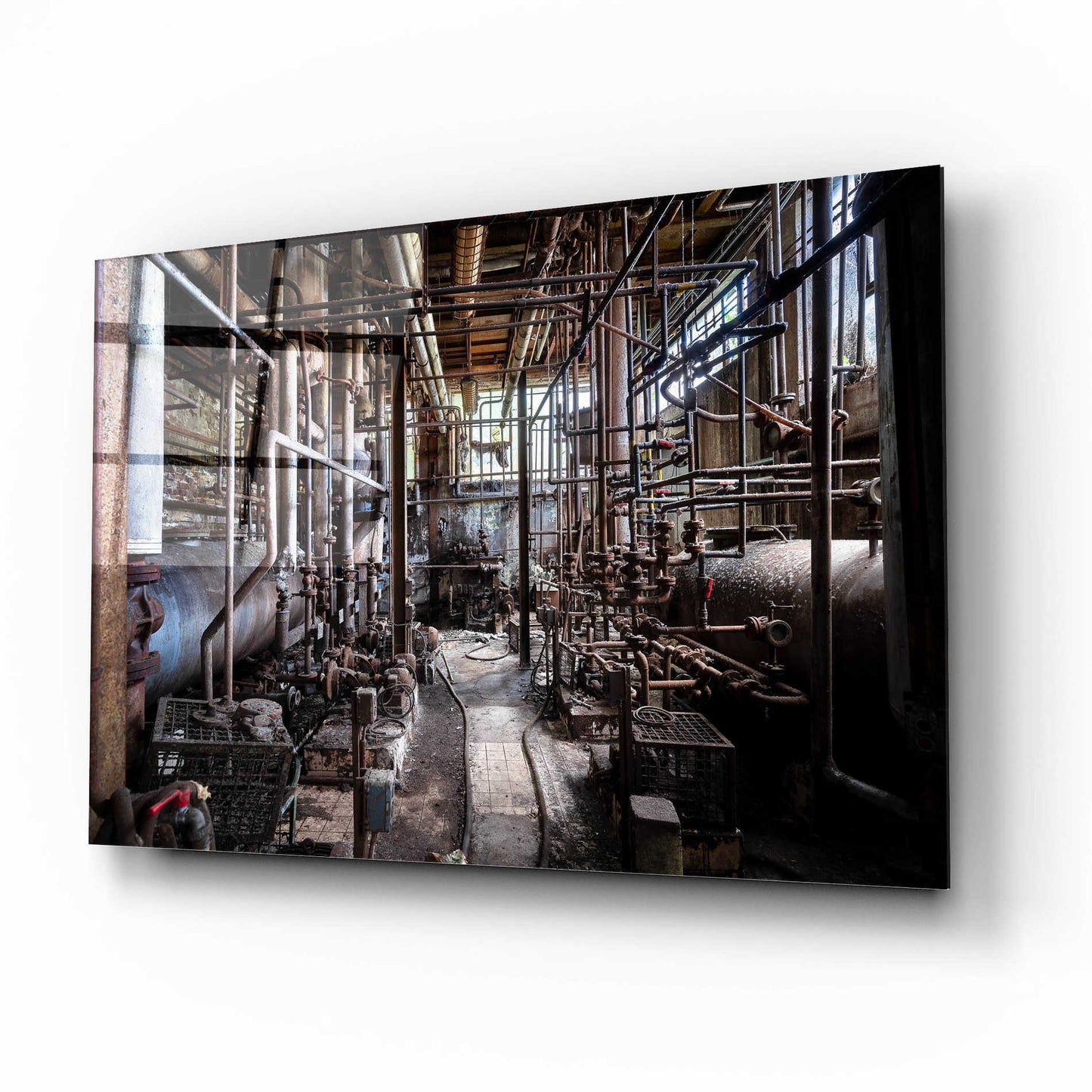 Epic Art 'Darkk Industry' by Roman Robroek Acrylic Glass Wall Art,16x12