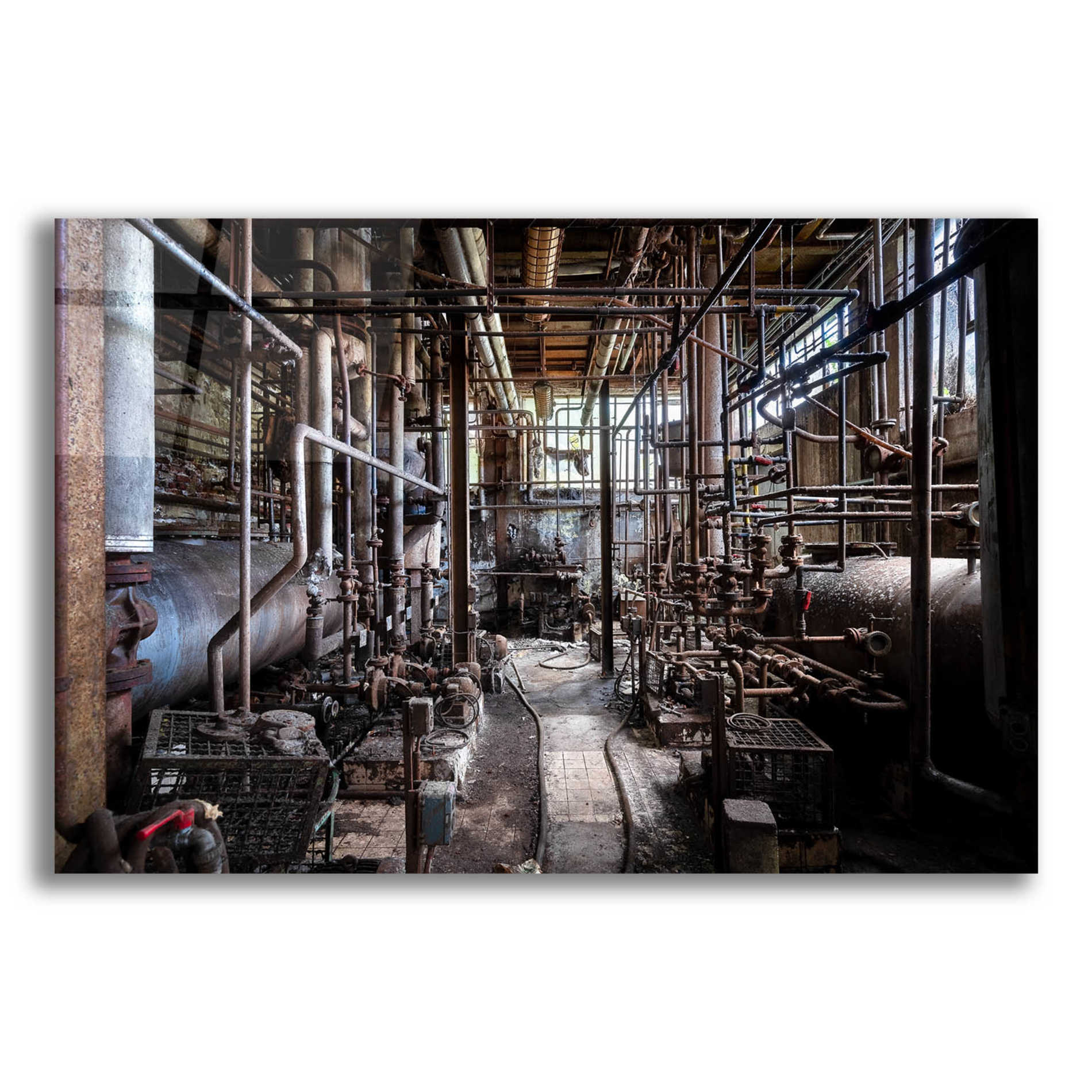 Epic Art 'Darkk Industry' by Roman Robroek Acrylic Glass Wall Art,16x12