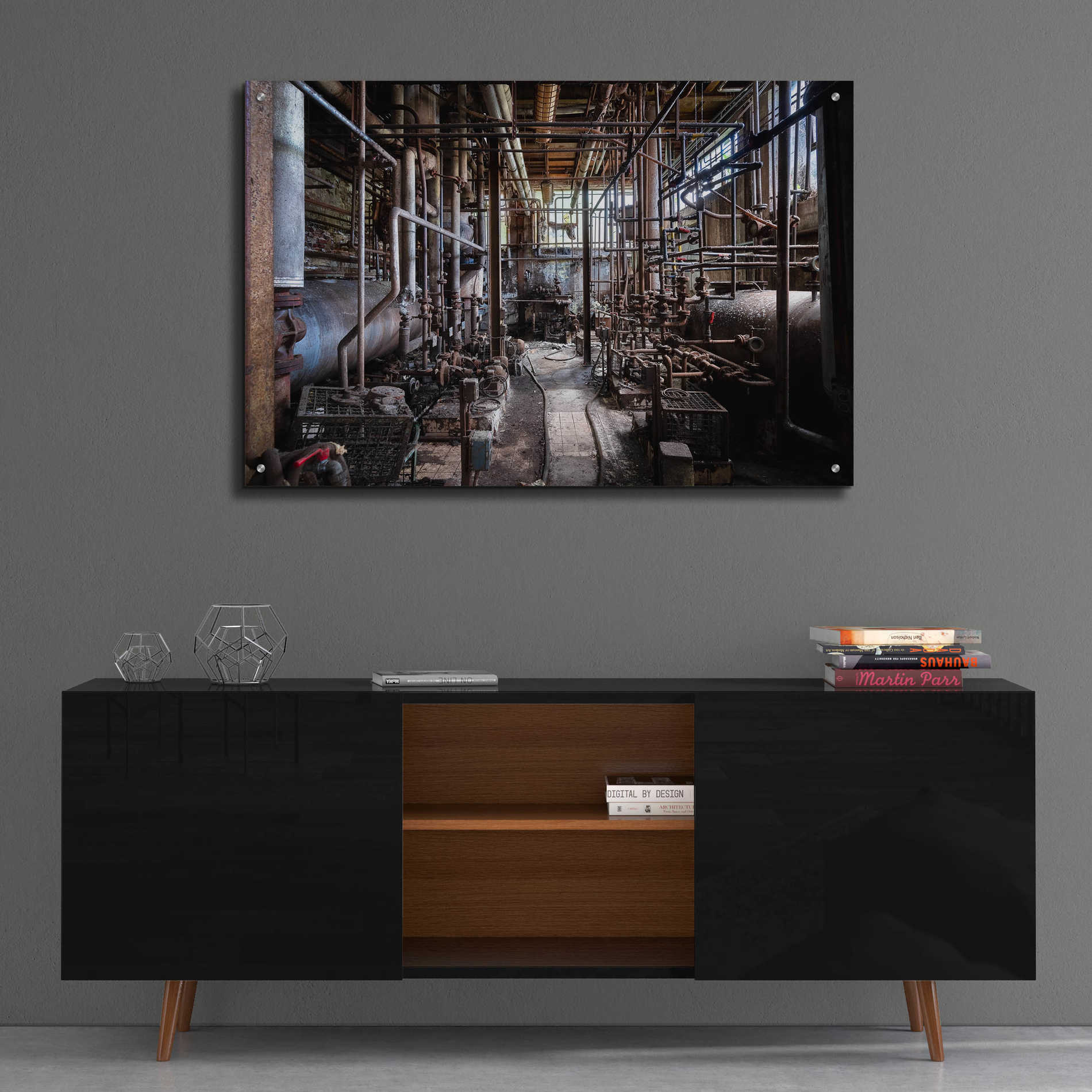 Epic Art 'Darkk Industry' by Roman Robroek Acrylic Glass Wall Art,36x24