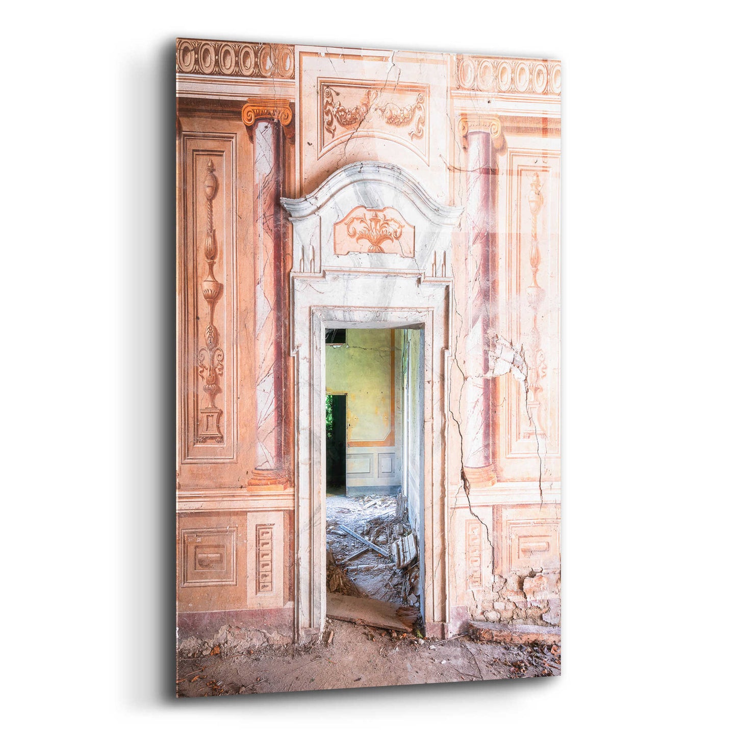 Epic Art 'Decorated Entrance' by Roman Robroek Acrylic Glass Wall Art,12x16