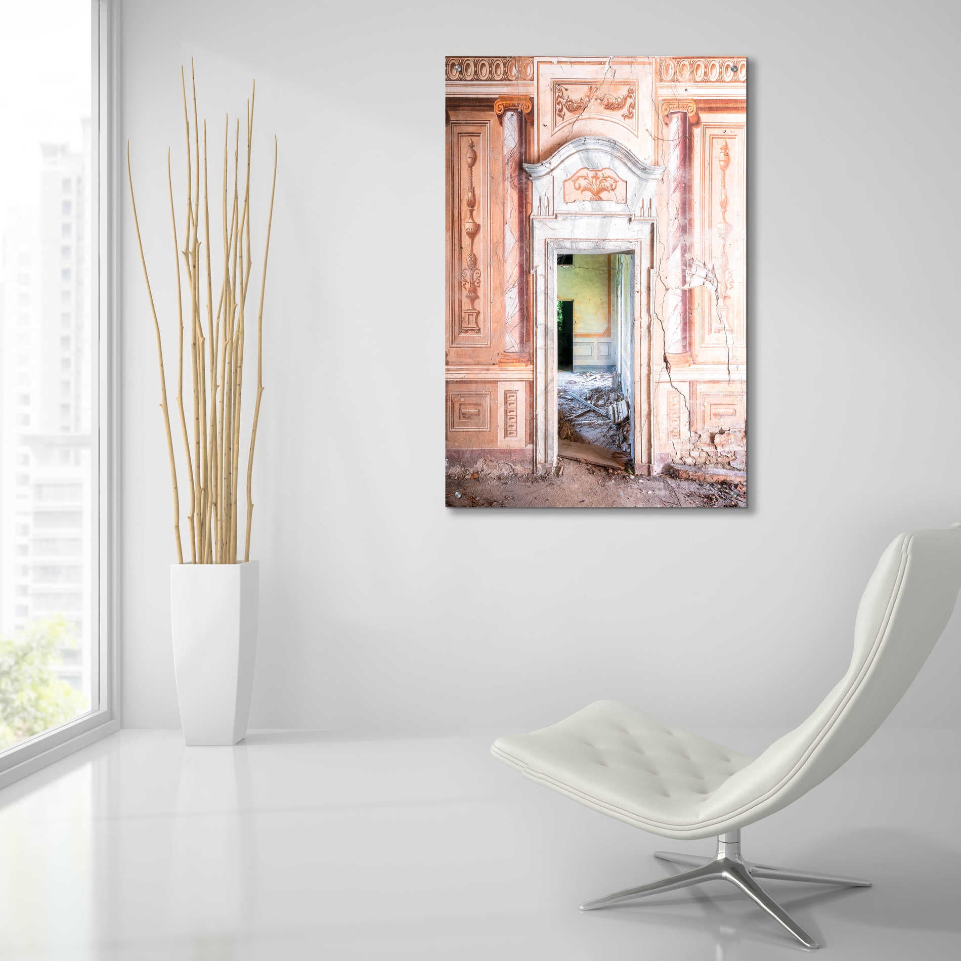 Epic Art 'Decorated Entrance' by Roman Robroek Acrylic Glass Wall Art,24x36