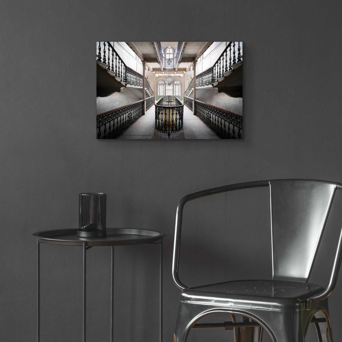 Epic Art 'Elegant Stairs' by Roman Robroek Acrylic Glass Wall Art,24x16