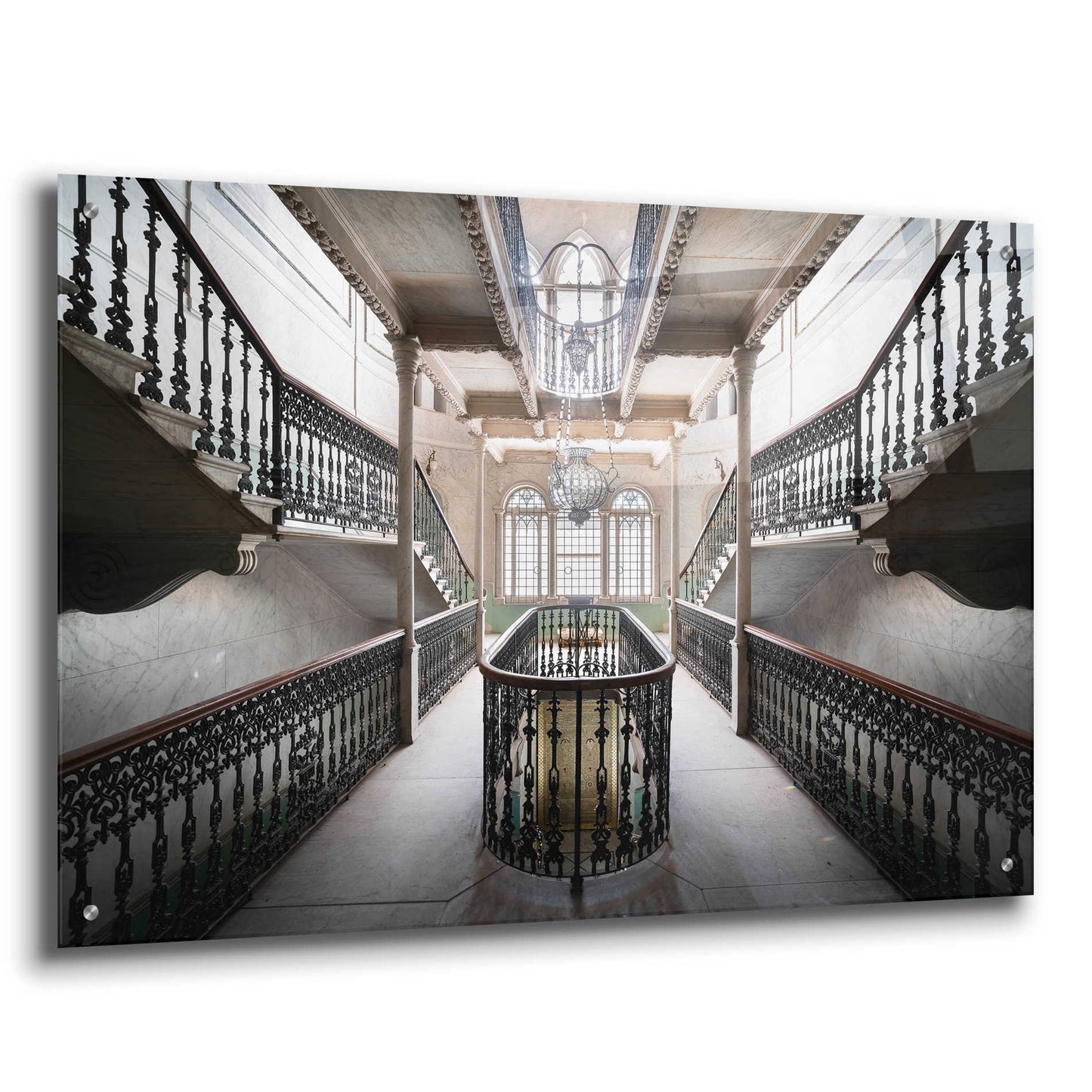 Epic Art 'Elegant Stairs' by Roman Robroek Acrylic Glass Wall Art,36x24