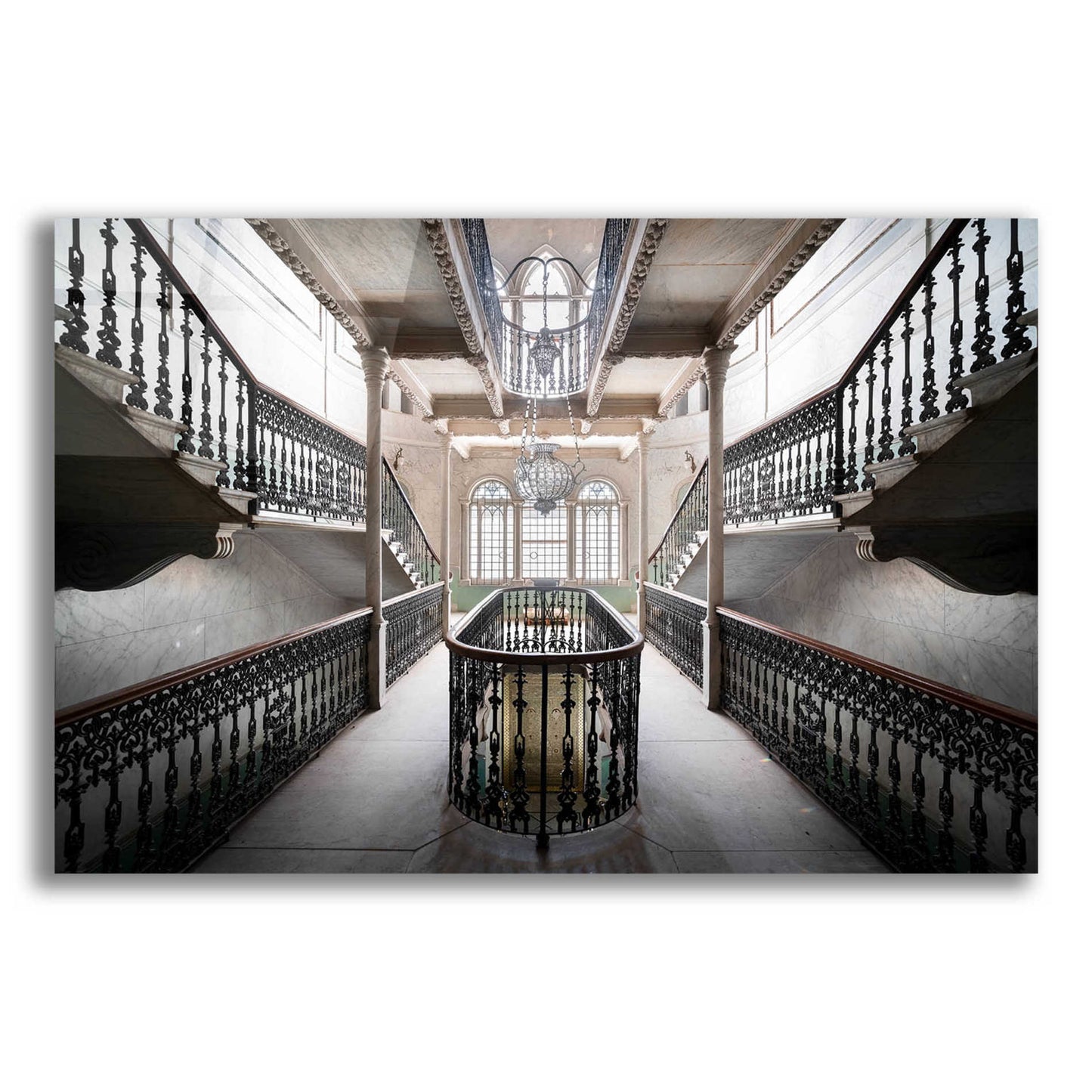 Epic Art 'Elegant Stairs' by Roman Robroek Acrylic Glass Wall Art