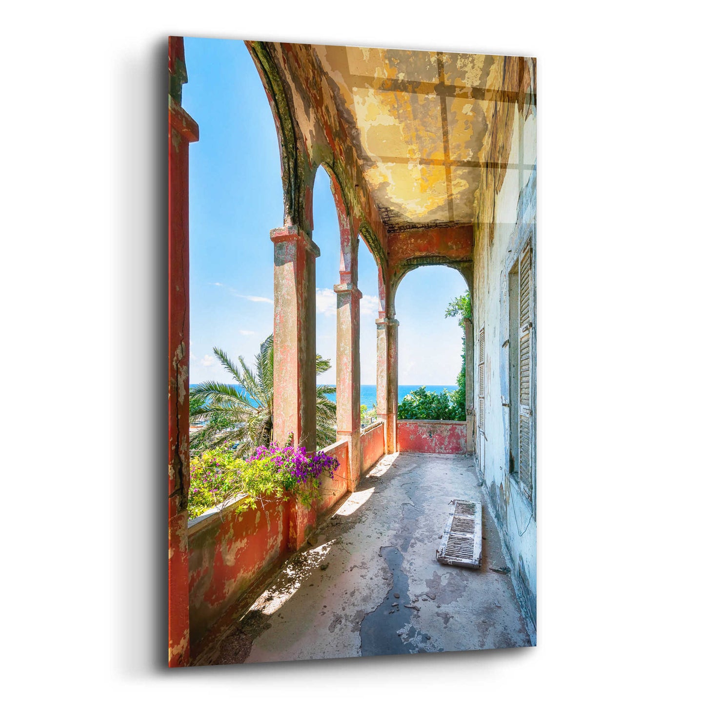 Epic Art 'Romantic Balcony' by Roman Robroek Acrylic Glass Wall Art,12x16