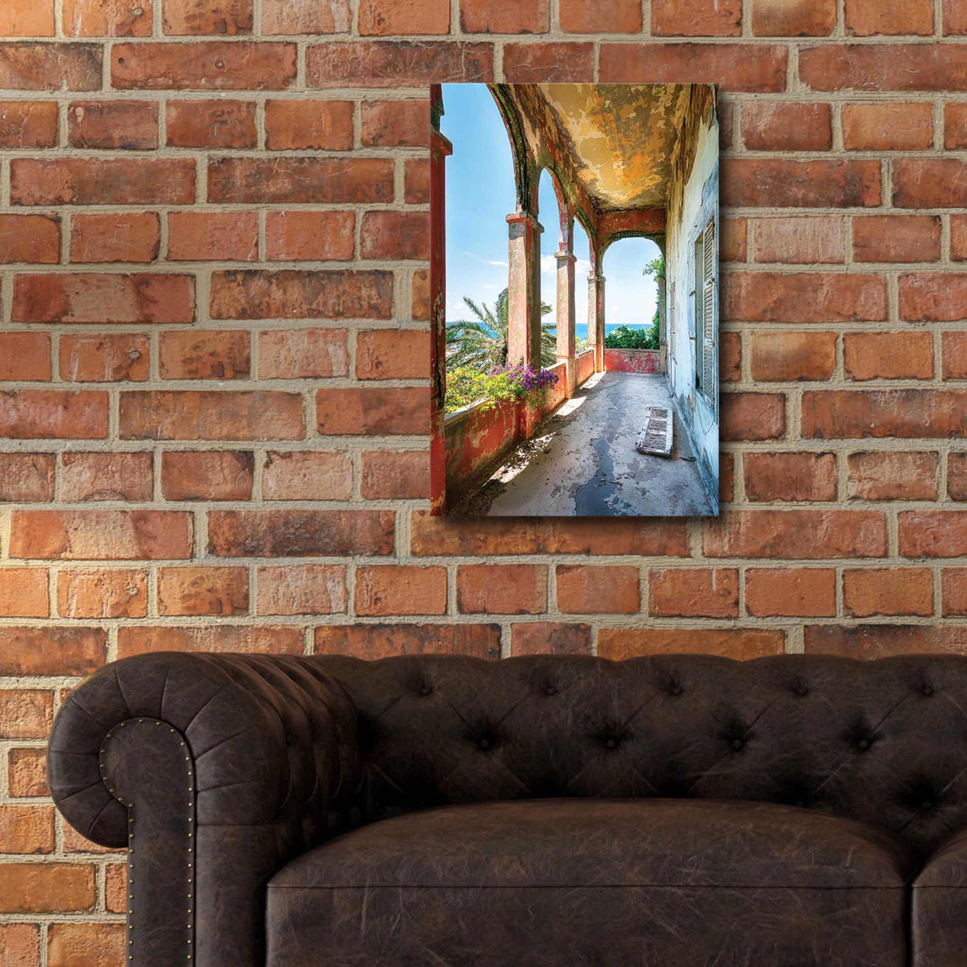 Epic Art 'Romantic Balcony' by Roman Robroek Acrylic Glass Wall Art,16x24