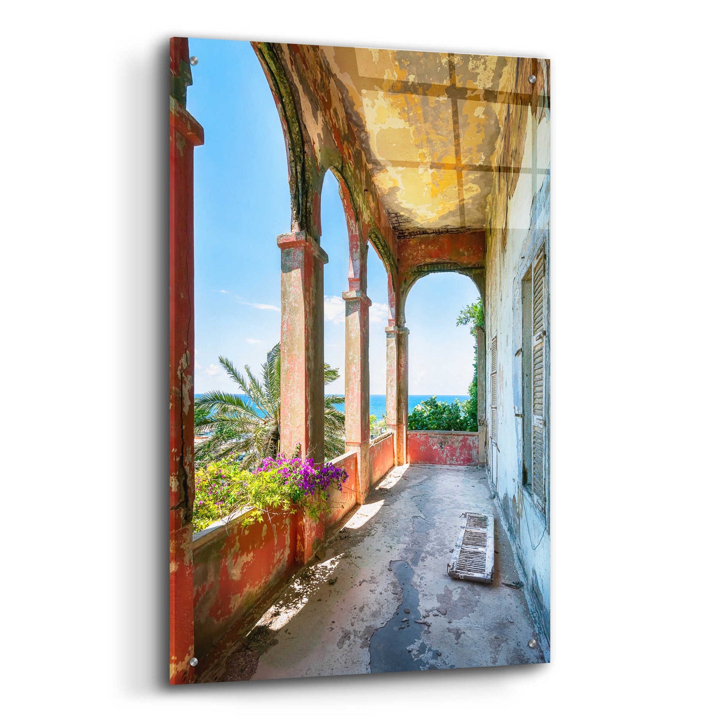 Epic Art 'Romantic Balcony' by Roman Robroek Acrylic Glass Wall Art,24x36