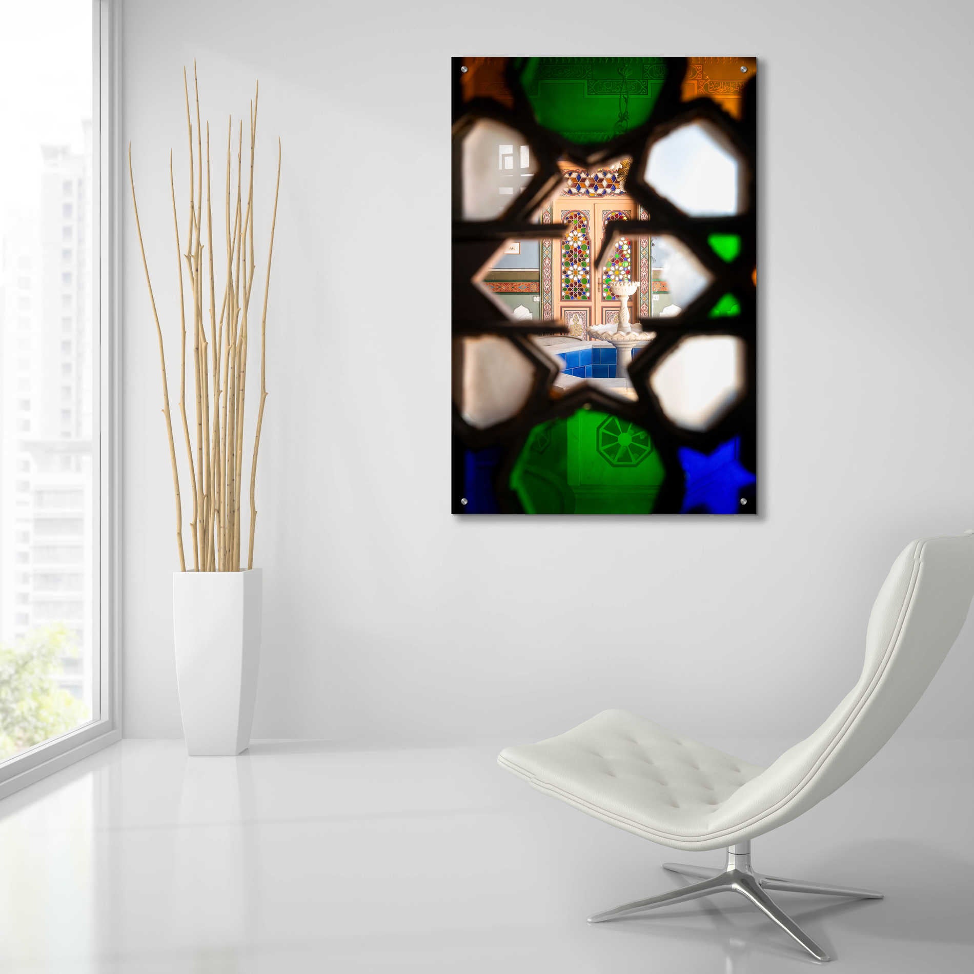 Epic Art 'Secret Fountain' by Roman Robroek Acrylic Glass Wall Art,24x36