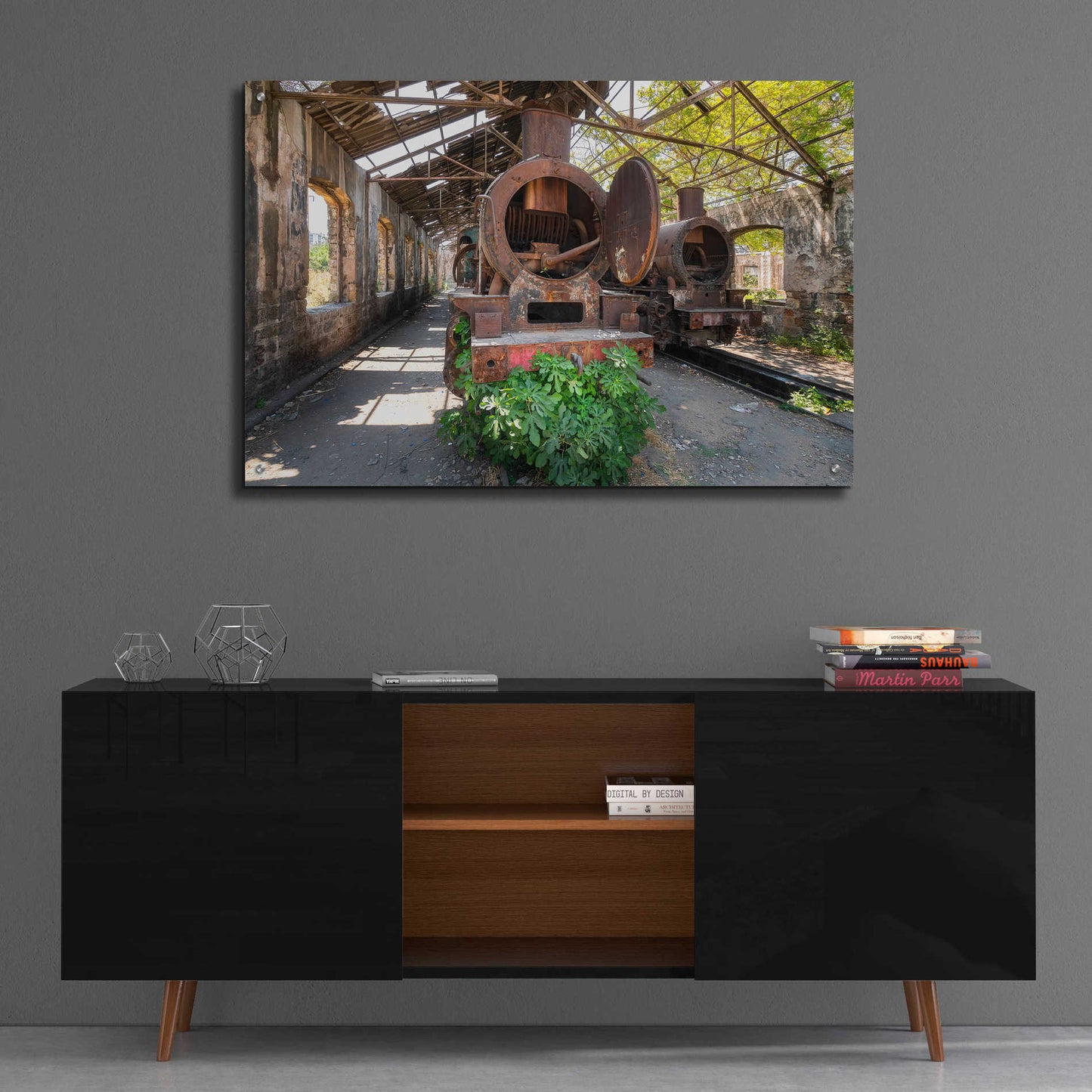 Epic Art 'Abandoned Trail' by Roman Robroek Acrylic Glass Wall Art,36x24