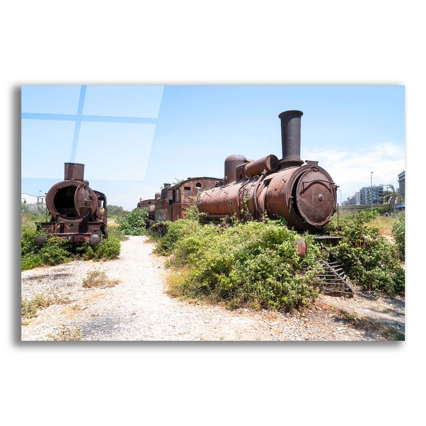 Epic Art 'Train Heritage' by Roman Robroek Acrylic Glass Wall Art,16x12