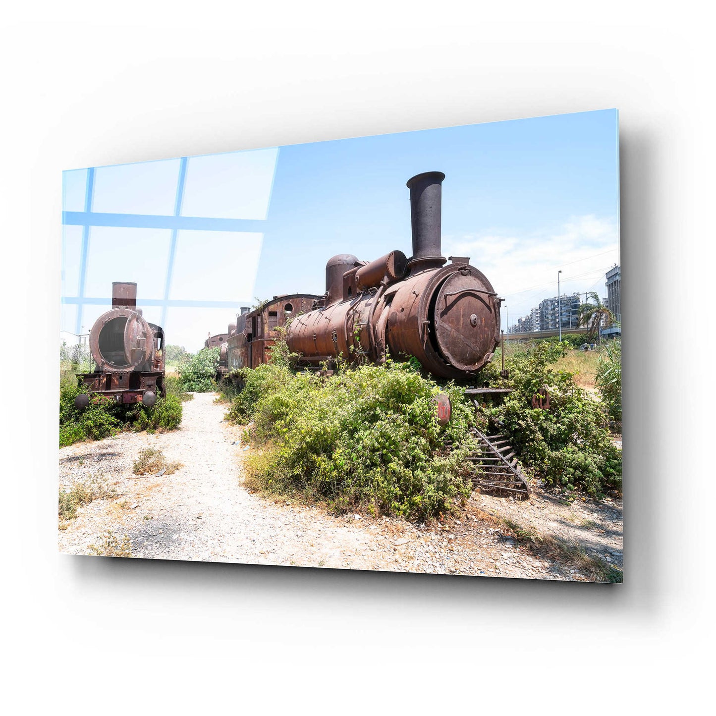 Epic Art 'Train Heritage' by Roman Robroek Acrylic Glass Wall Art,24x16