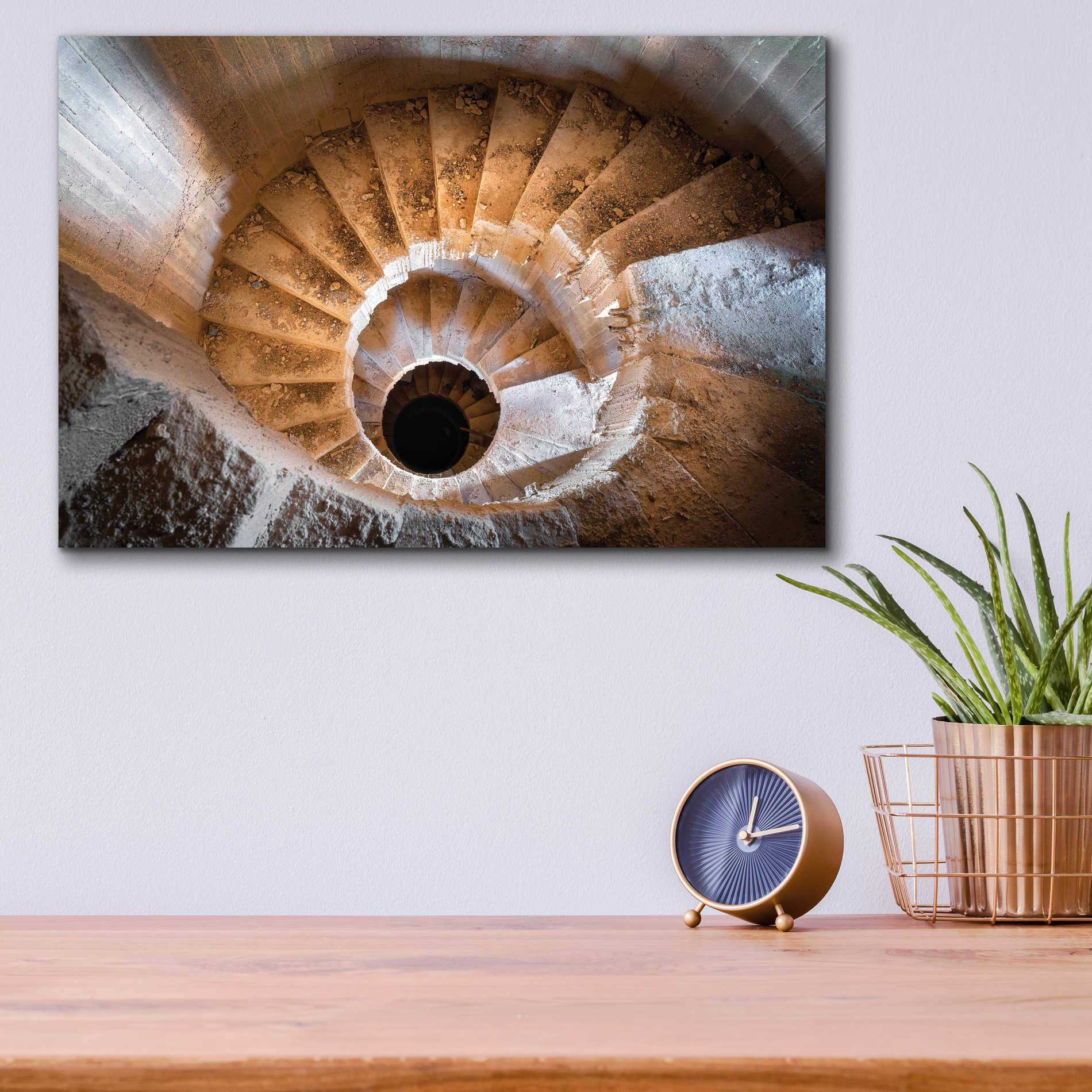 Epic Art 'Eye Staircase' by Roman Robroek Acrylic Glass Wall Art,16x12