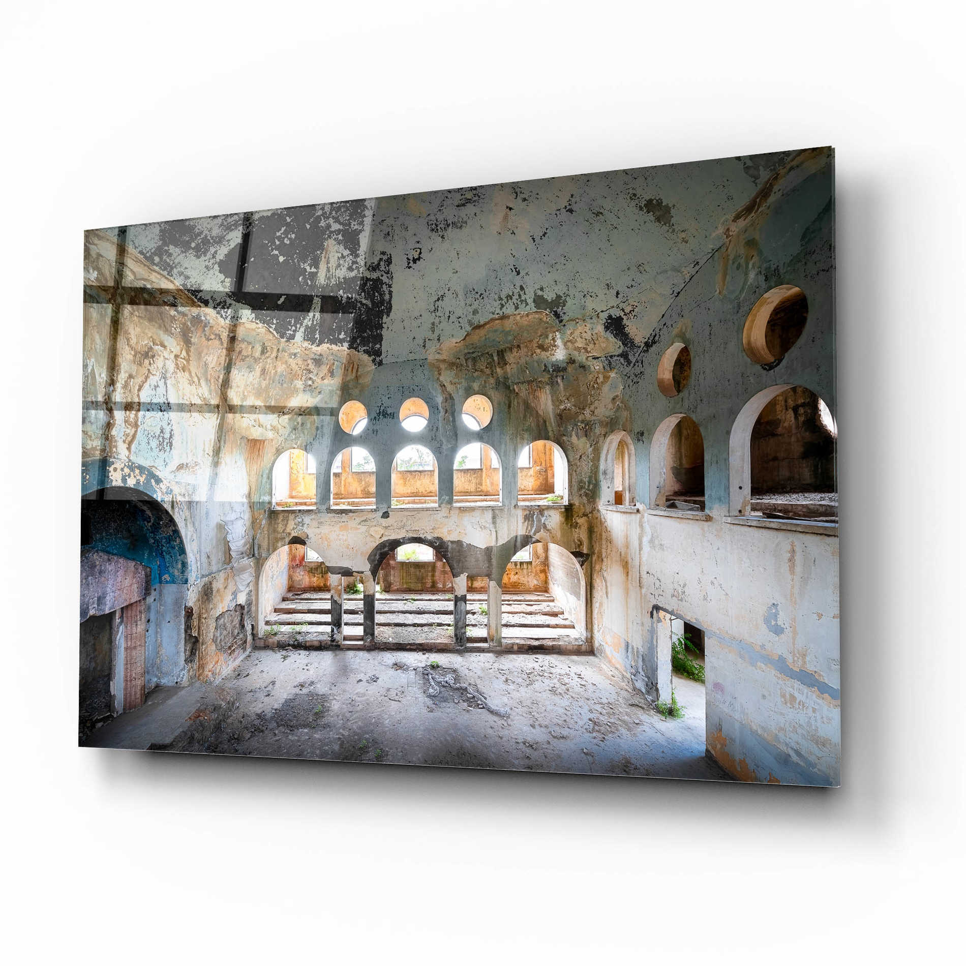 Epic Art 'Lebanese Synagogue' by Roman Robroek Acrylic Glass Wall Art,16x12