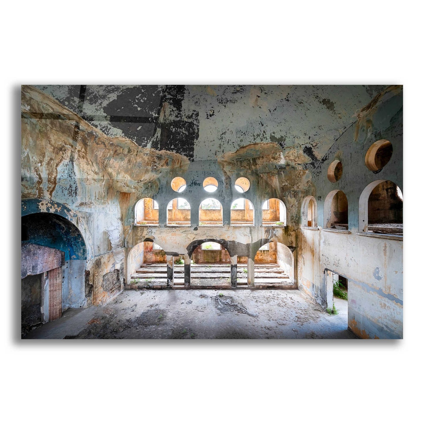 Epic Art 'Lebanese Synagogue' by Roman Robroek Acrylic Glass Wall Art,16x12