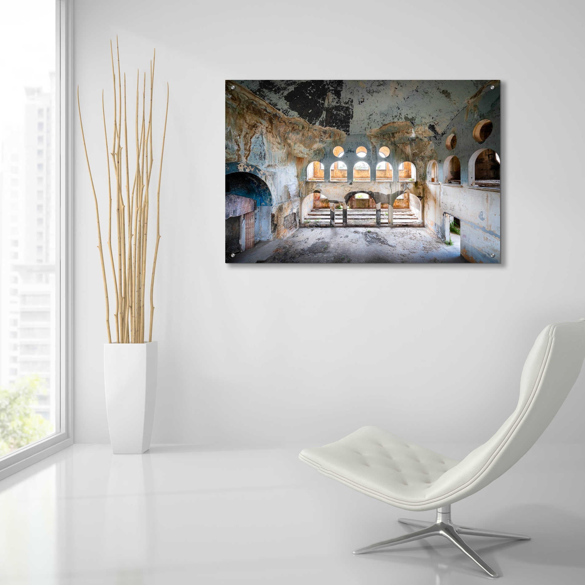 Epic Art 'Lebanese Synagogue' by Roman Robroek Acrylic Glass Wall Art,36x24