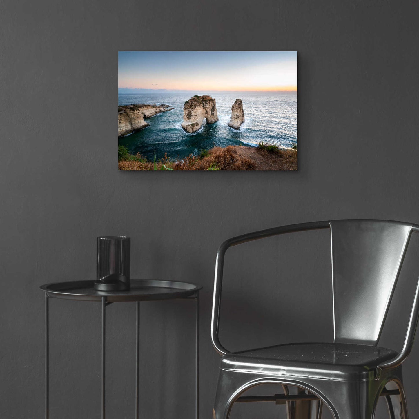 Epic Art 'Pigeon Rocks' by Roman Robroek Acrylic Glass Wall Art,24x16