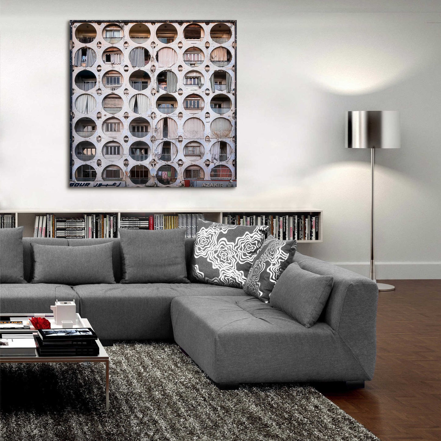 Epic Art 'Oval Appartments' by Roman Robroek Acrylic Glass Wall Art,36x36