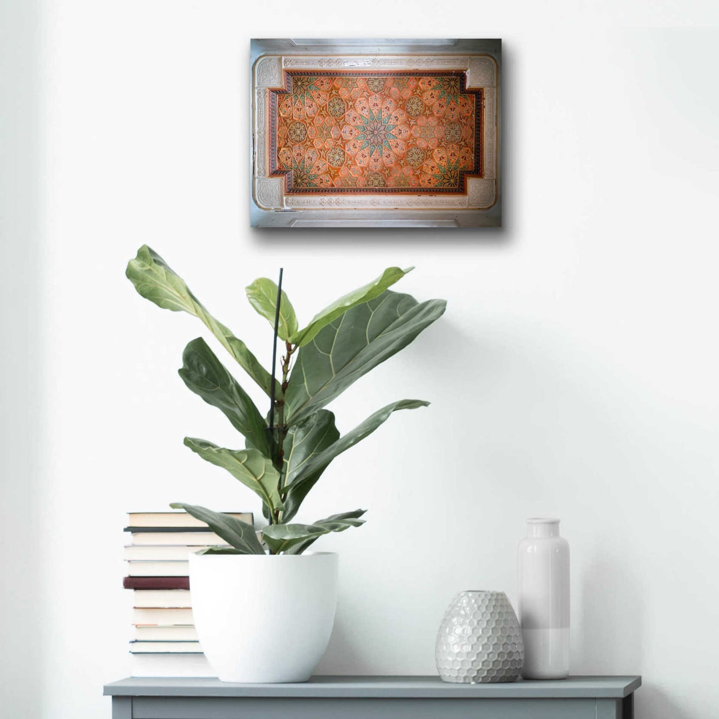 Epic Art 'Sursock Ceiling' by Roman Robroek Acrylic Glass Wall Art,16x12