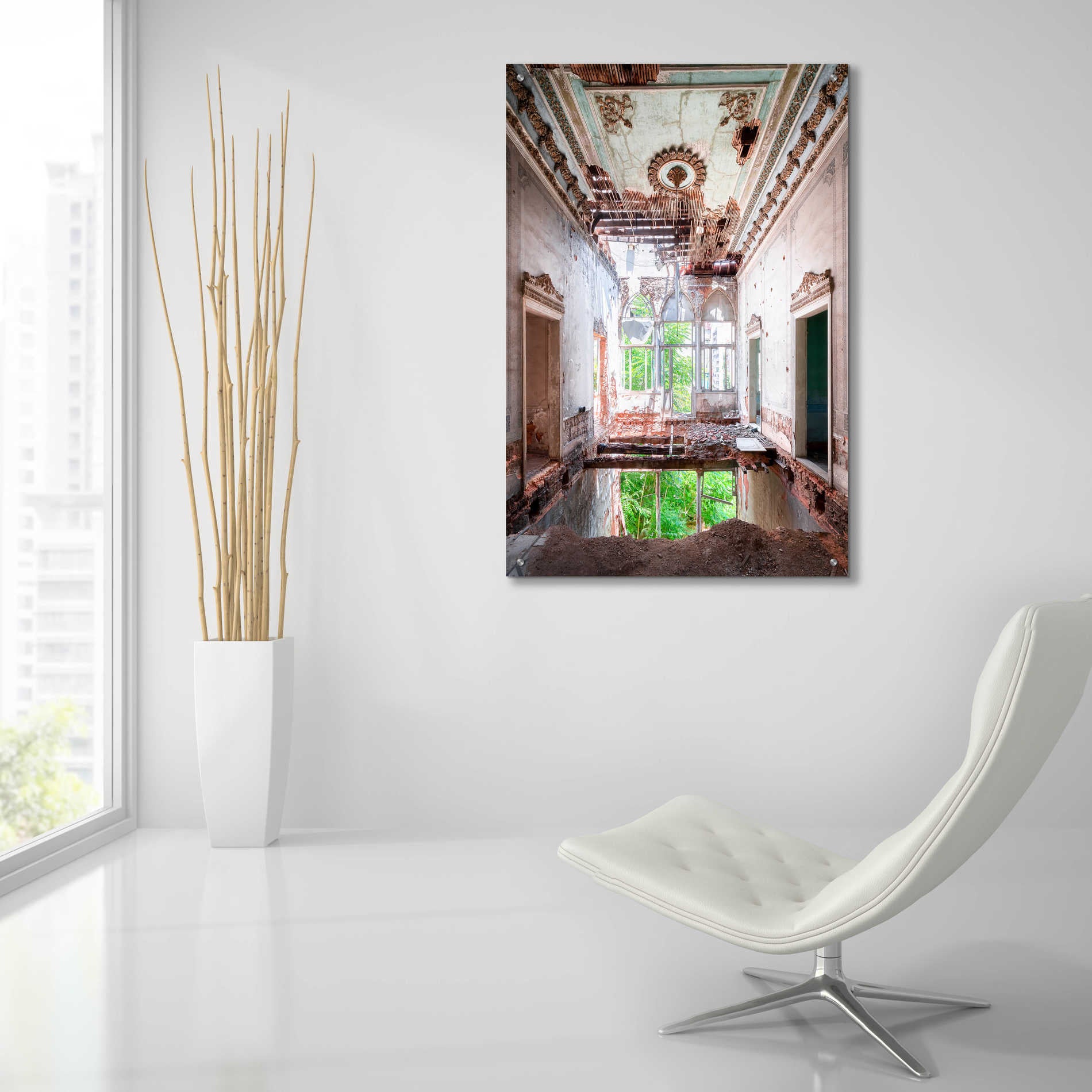 Epic Art 'Beirut Palace' by Roman Robroek Acrylic Glass Wall Art,24x36