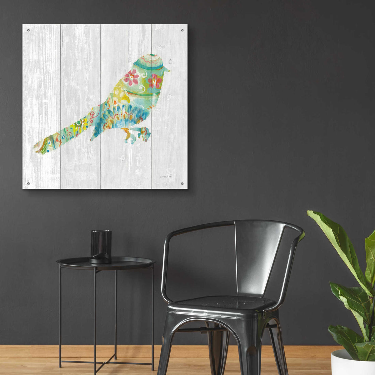 Epic Art 'Spring Dream Paisley X' by Danhui Nai, Acrylic Glass Wall Art,36x36