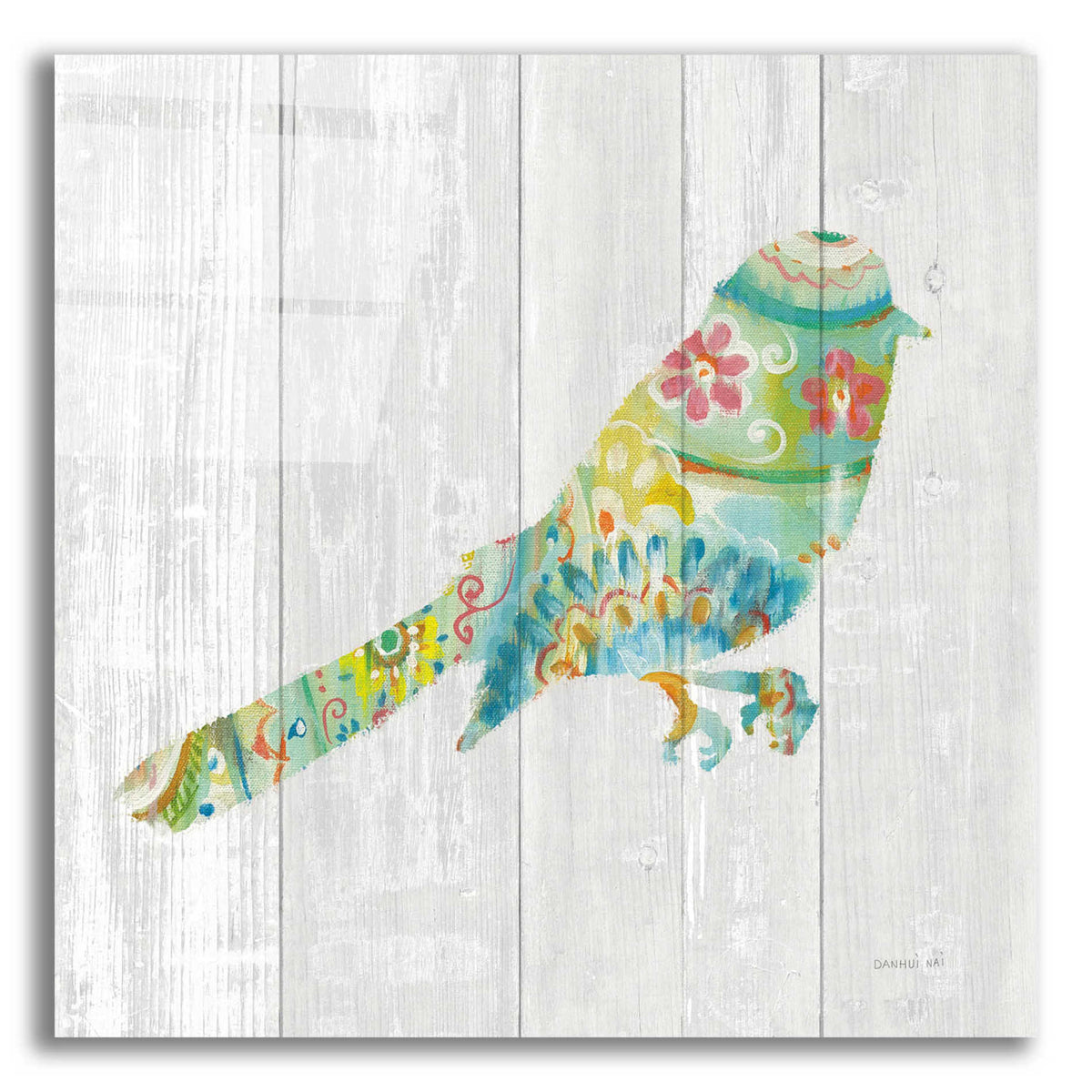Epic Art 'Spring Dream Paisley X' by Danhui Nai, Acrylic Glass Wall Art