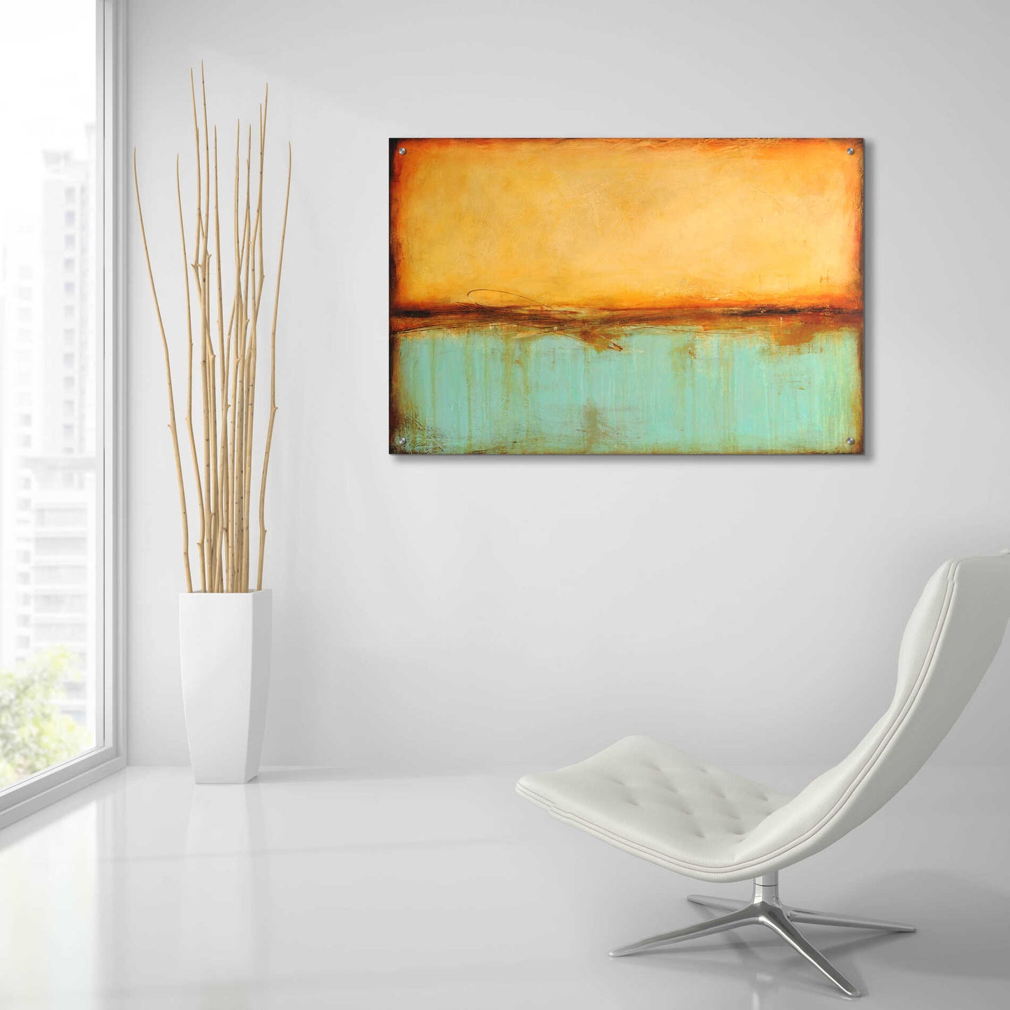 Epic Art  'Serenity' by Erin Ashley, Acrylic Glass Wall Art,36x24