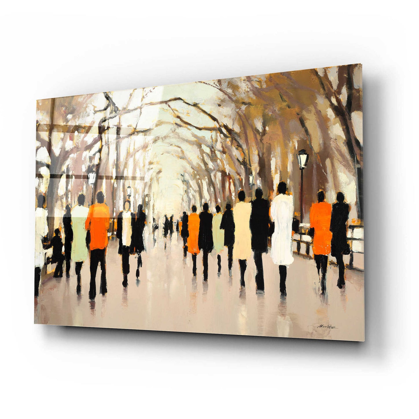 Epic Art  'Poet's Walk'  by Lorraine Christie, Acrylic Glass Wall Art,24x16