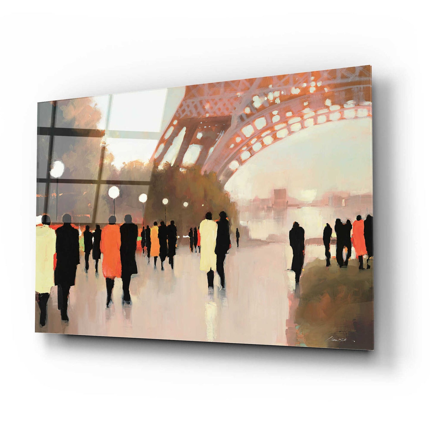 Epic Art  'Paris Remembered'  by Lorraine Christie, Acrylic Glass Wall Art,24x16