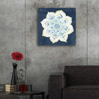 Epic Art 'Jaipur VI Navy' by Danhui Nai, Acrylic Glass Wall Art,24x24