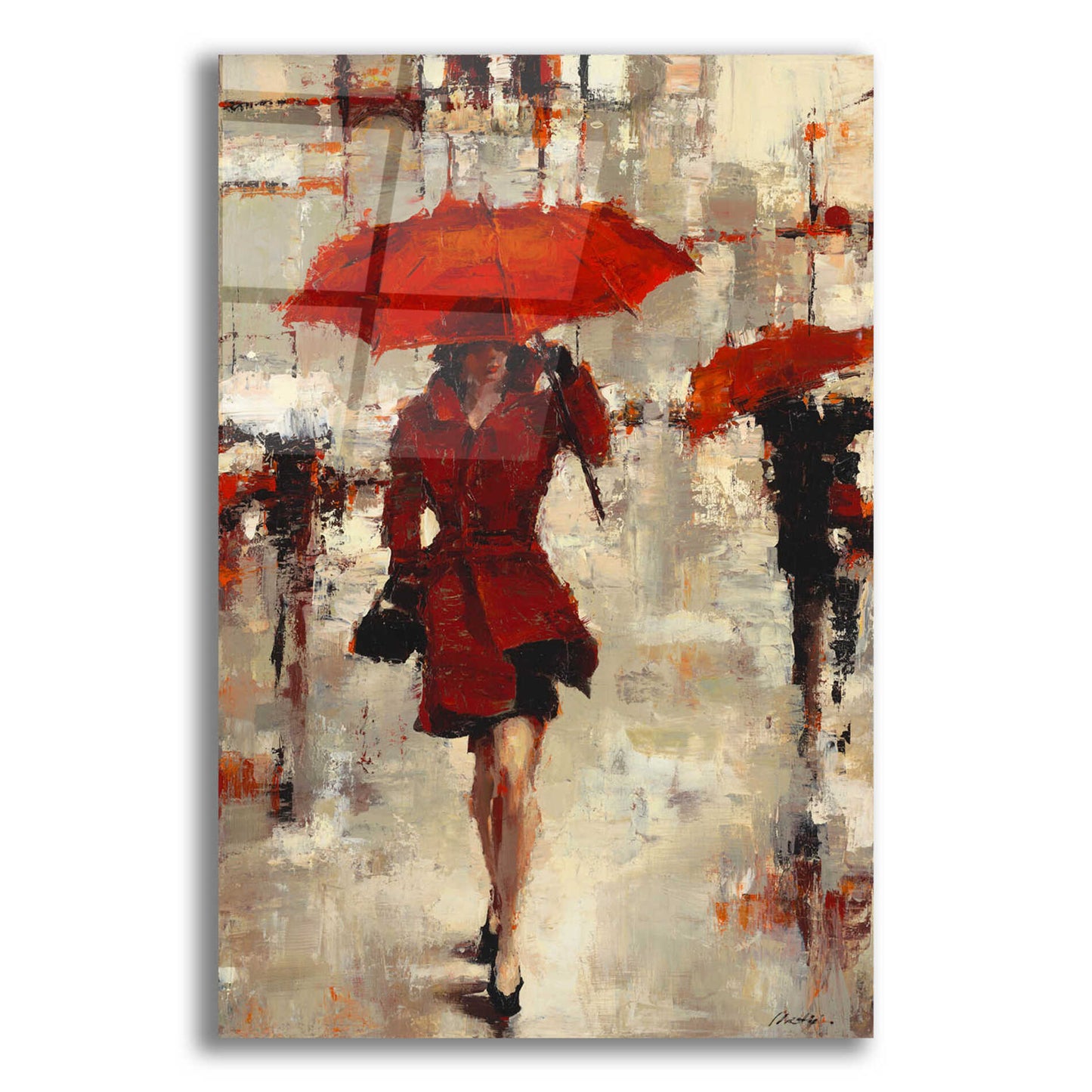 Epic Art  'Paris Invitation'  by Lorraine Christie, Acrylic Glass Wall Art,12x16