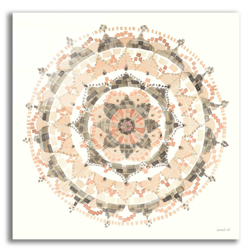 Epic Art 'Blush Mandala' by Danhui Nai, Acrylic Glass Wall Art