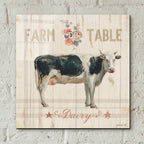 Epic Art 'Farm Patchwork V' by Danhui Nai, Acrylic Glass Wall Art,12x12