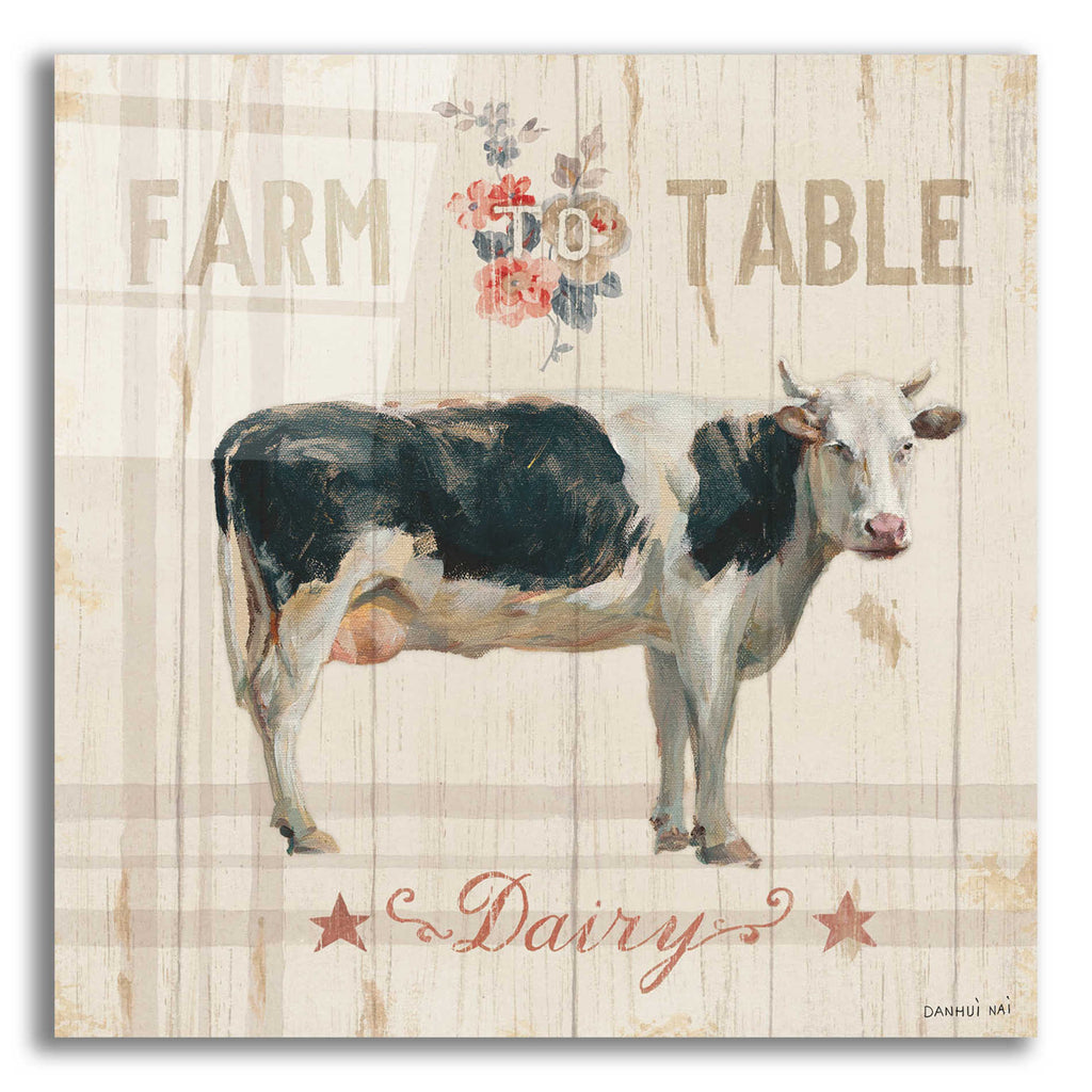 Epic Art 'Farm Patchwork V' by Danhui Nai, Acrylic Glass Wall Art