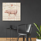 Epic Art 'Farm Patchwork VI' by Danhui Nai, Acrylic Glass Wall Art,36x36