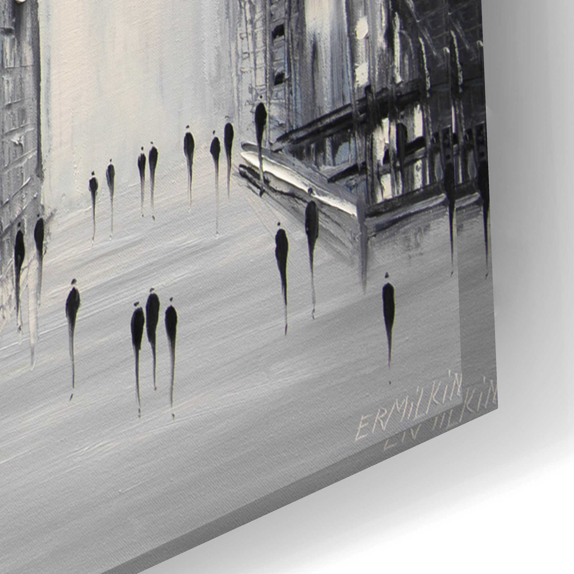 Epic Art 'In New York City' by Ekaterina Ermilkina Acrylic Glass Wall Art,24x16