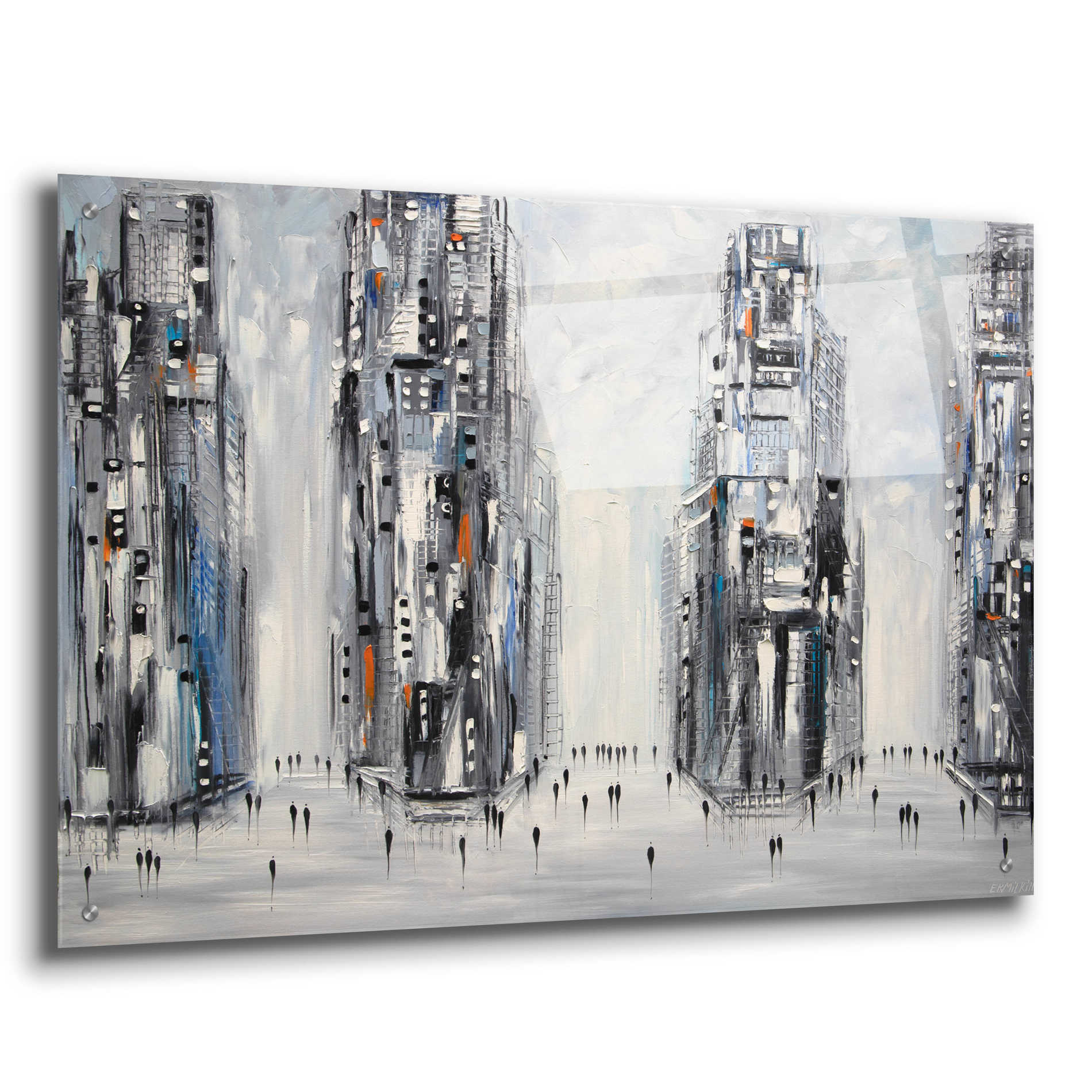 Epic Art 'In New York City' by Ekaterina Ermilkina Acrylic Glass Wall Art,36x24