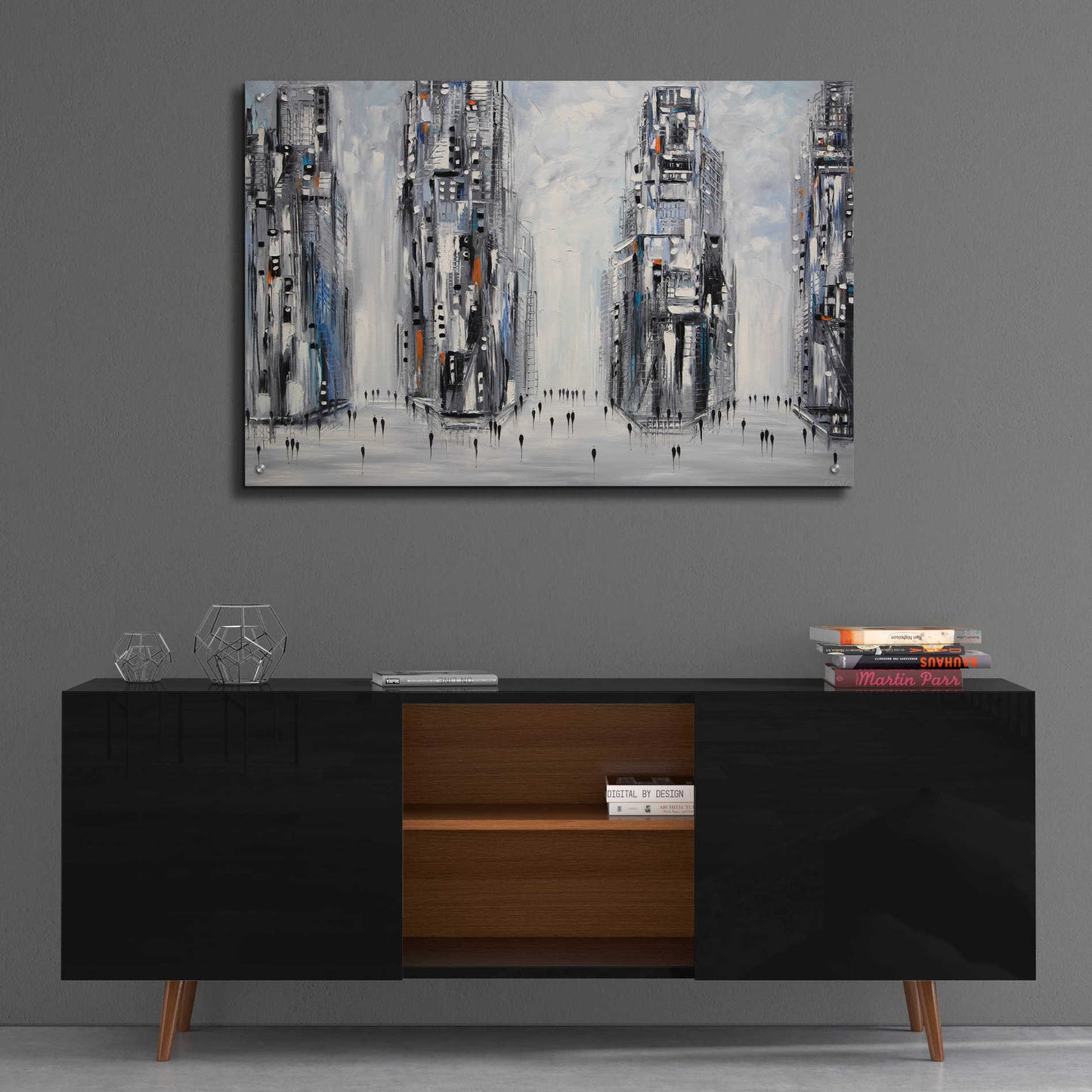 Epic Art 'In New York City' by Ekaterina Ermilkina Acrylic Glass Wall Art,36x24