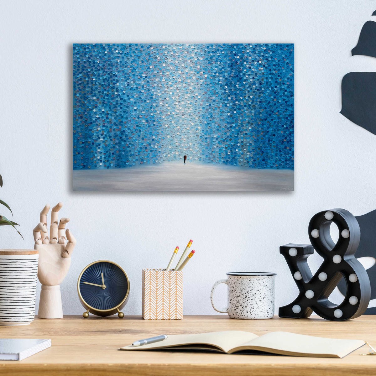 Epic Art 'Romantica' by Ekaterina Ermilkina Acrylic Glass Wall Art,16x12