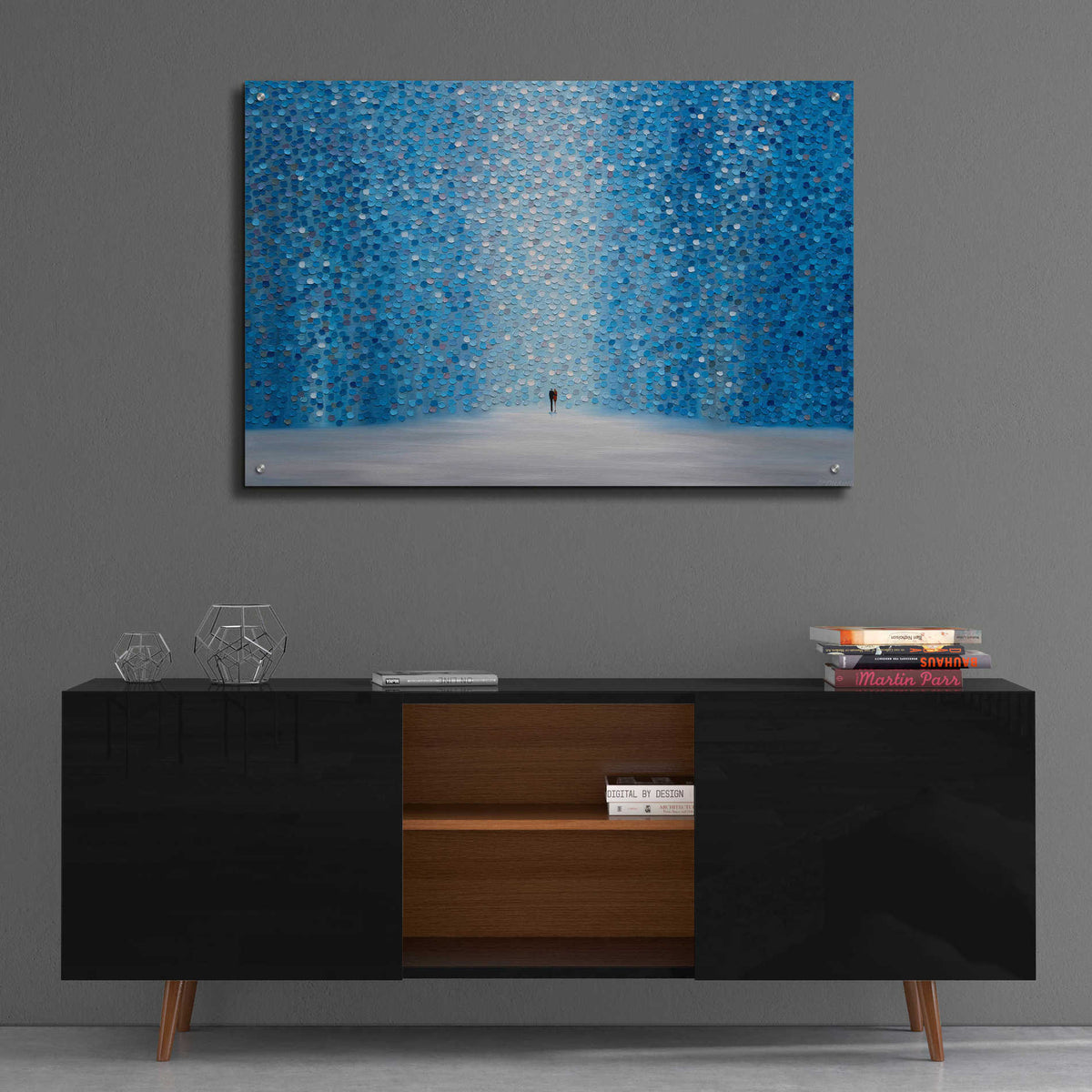Epic Art 'Romantica' by Ekaterina Ermilkina Acrylic Glass Wall Art,36x24