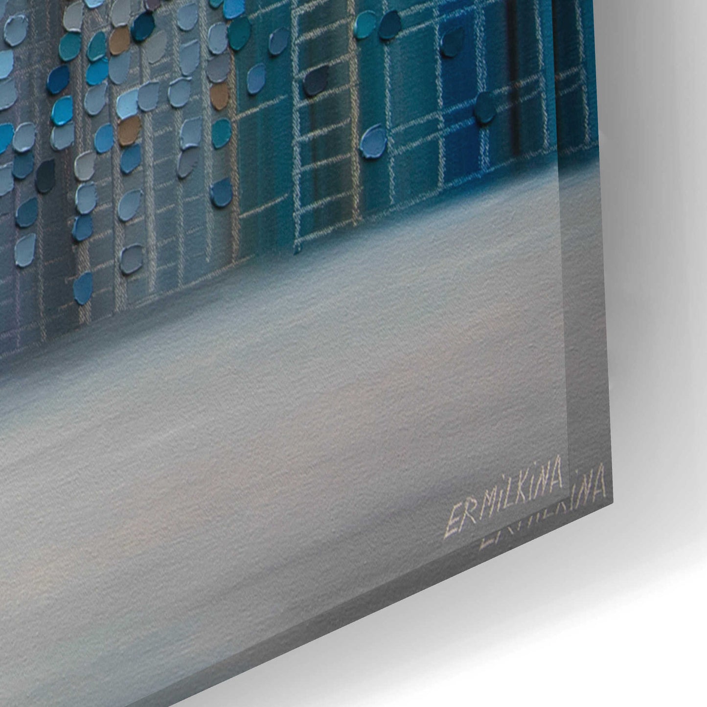 Epic Art 'Sounds Of The Rain' by Ekaterina Ermilkina Acrylic Glass Wall Art,24x16